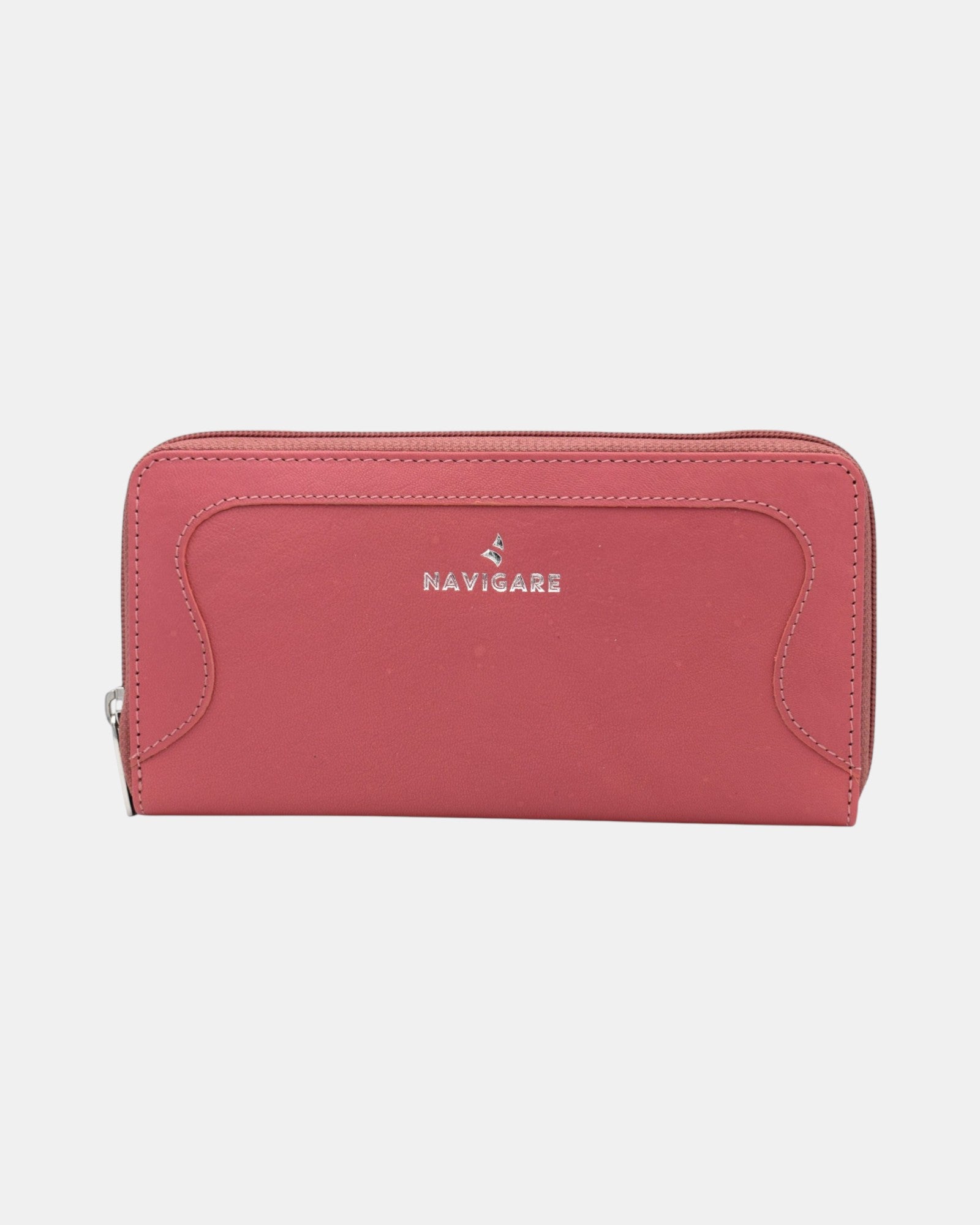 Navigare Portafoglio Donna in Vera Pelle 100% Modello 759-59 a Soffietto con Zip