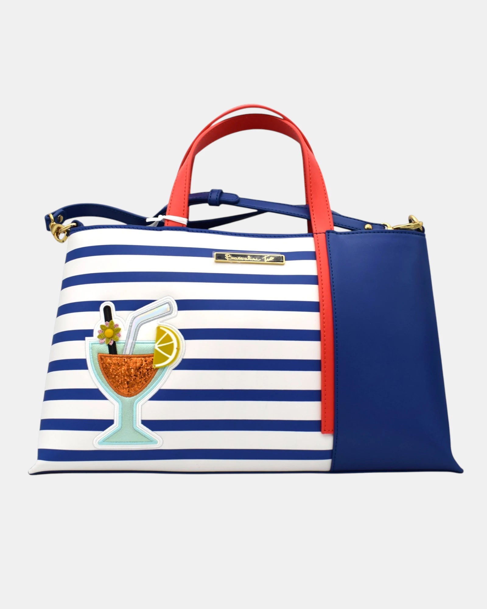 Braccialini Borsa Donna Shopper Estiva Mod. B12912 Collezione TUA Blu