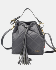 Pierre Cardin Borsa Secchiello Donna in Vera Pelle Trapuntata mod. 1900