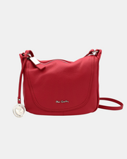 Pierre Cardin Borsa a Tracolla Donna in Vera Pelle Dollaro Modello FRZ 1721 Made in Italy