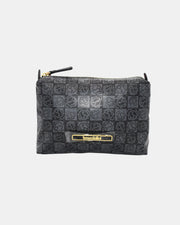 Braccialini pochette unisex mod. ILARY B 13217 – Nylon Nero Monogramma