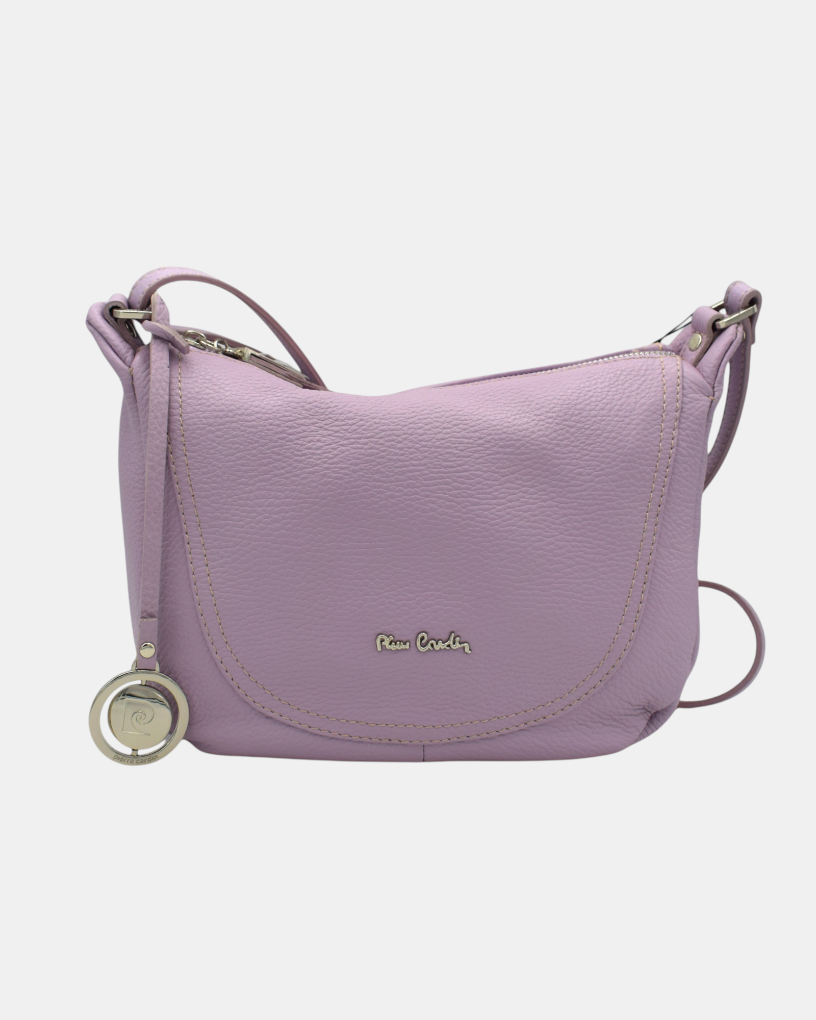Pierre Cardin Borsa a Tracolla Donna in Vera Pelle Dollaro Modello FRZ 1721 Made in Italy