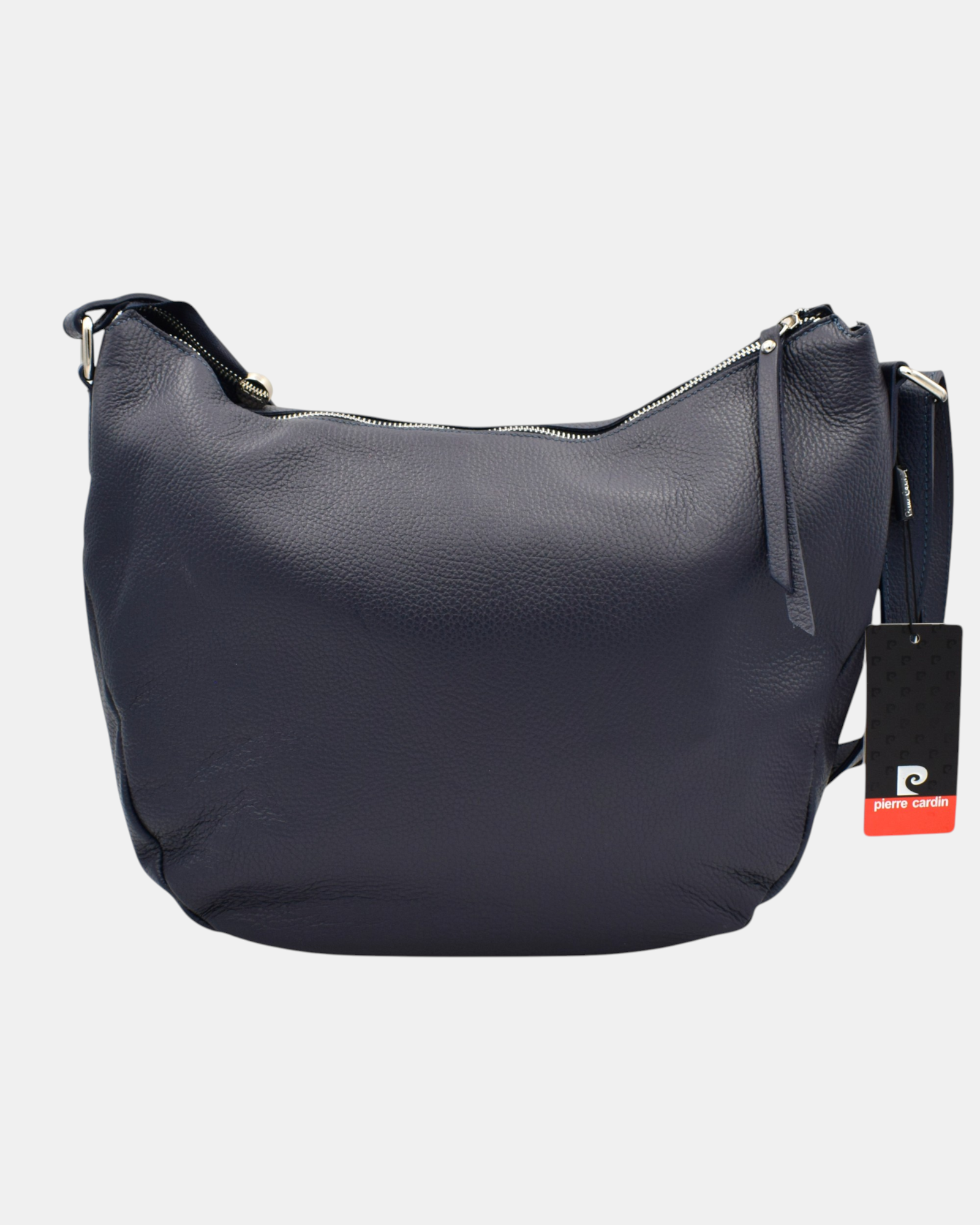 Pierre Cardin tracolla donna Hobo " banana " grande in Vera Pelle Made in Italy mod. 55039