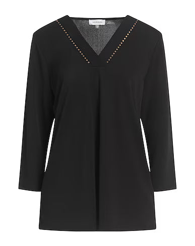 Calvin Klein blusa donna con micro borchie col. nero