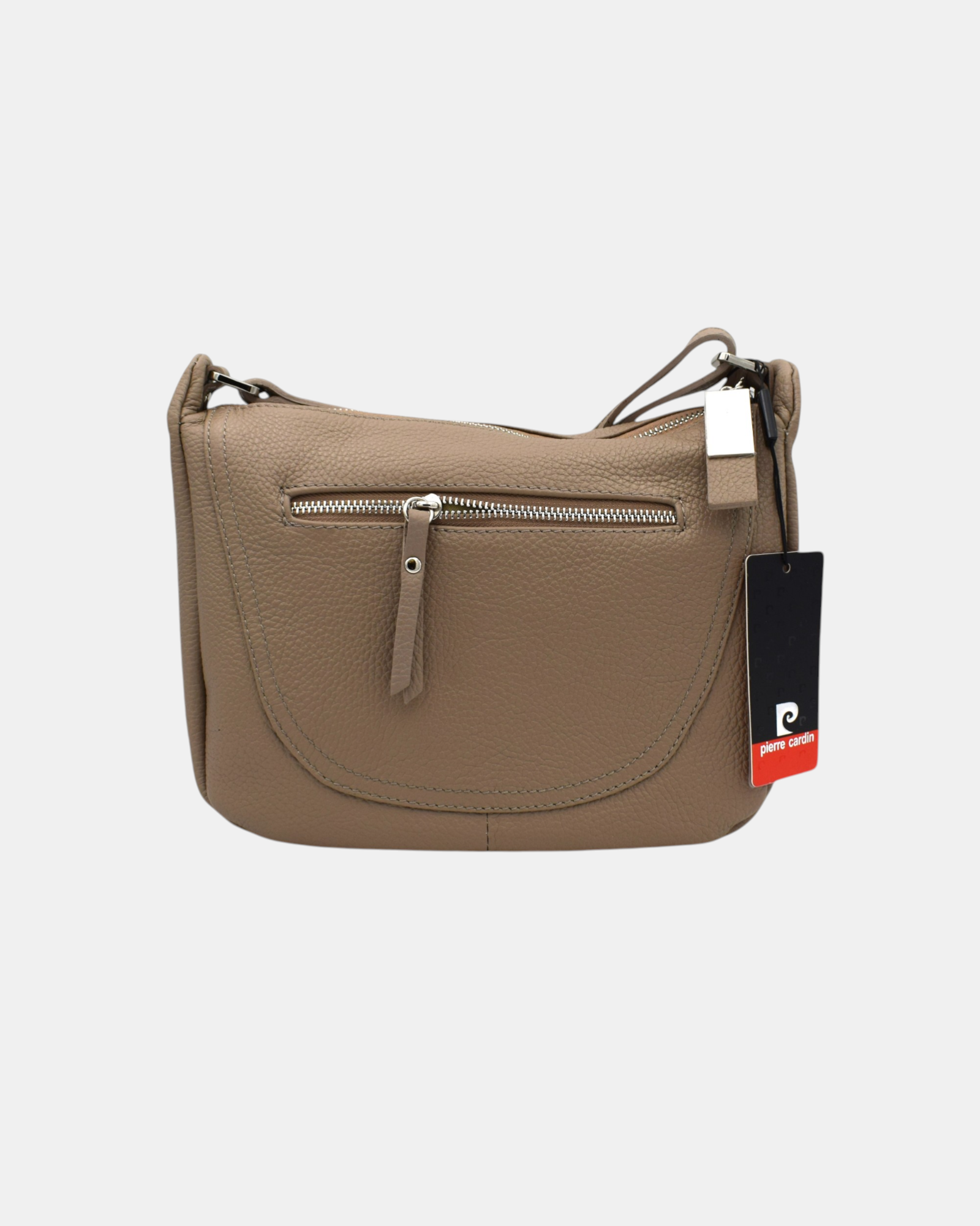 Pierre Cardin Borsa a Tracolla Donna in Vera Pelle Dollaro Modello FRZ 1721 Made in Italy