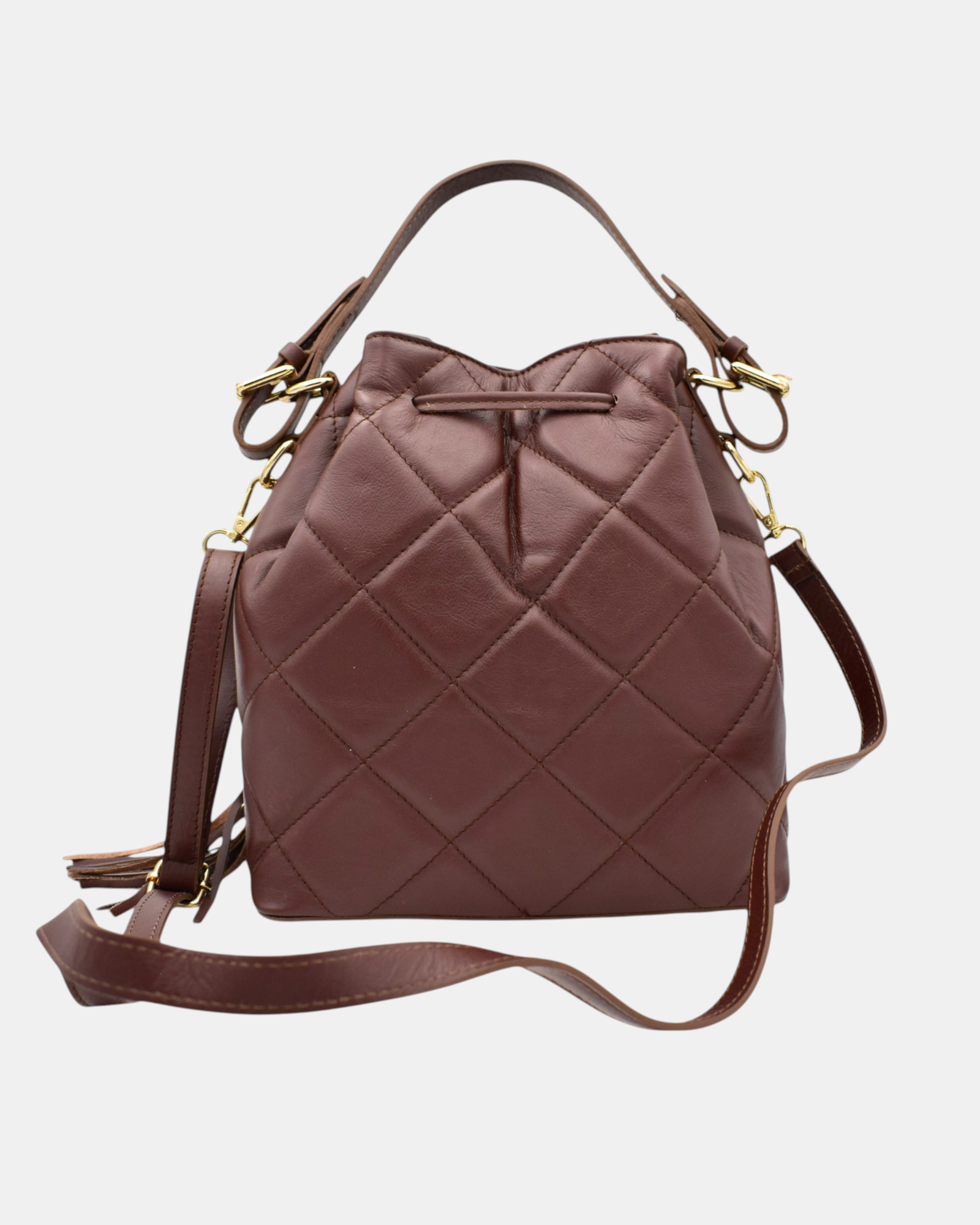 Pierre Cardin Borsa Secchiello Donna in Vera Pelle Trapuntata mod. 1900