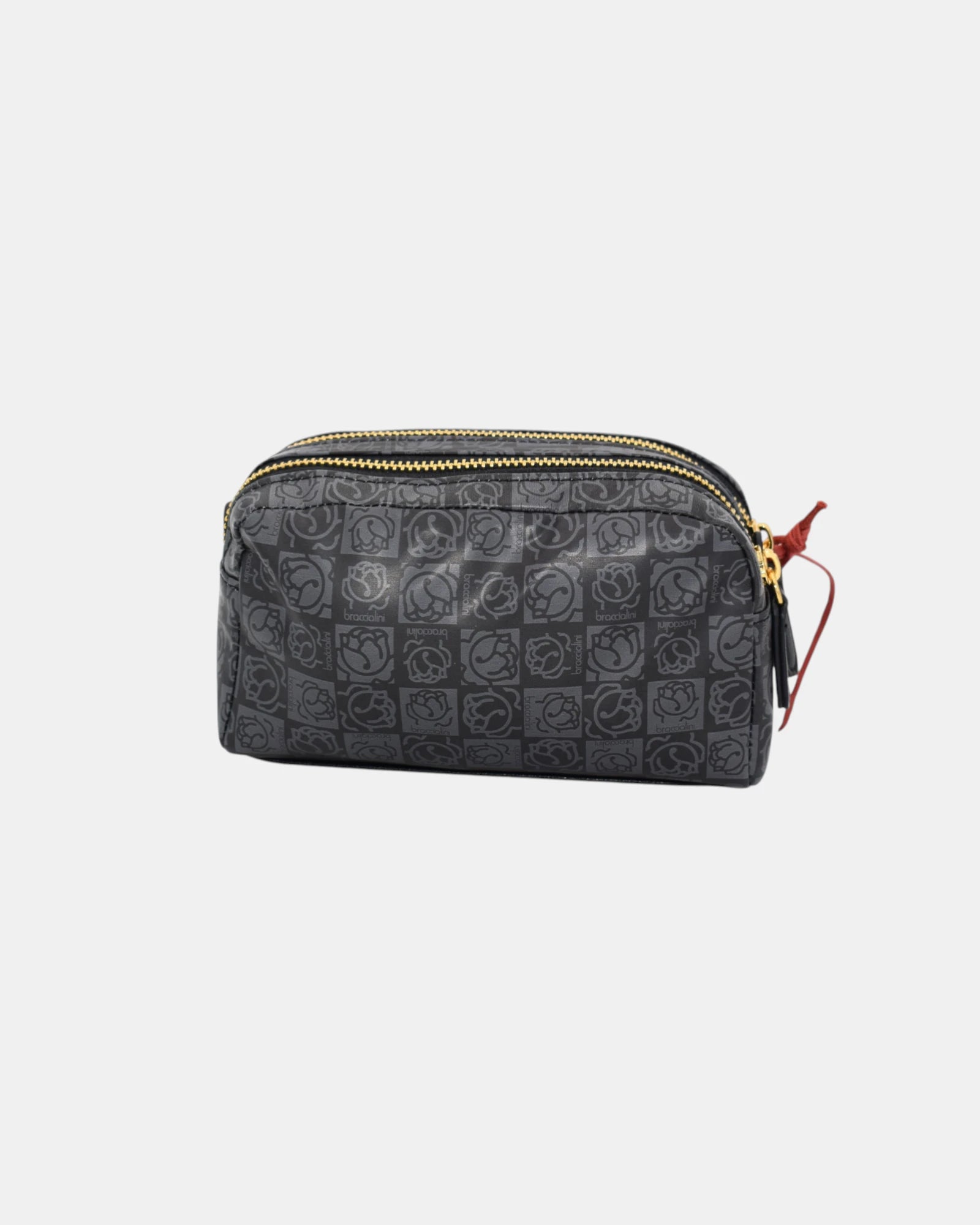 Braccialini pochette unisex mod. ILARY B 13218 – Nylon Nero Monogramma