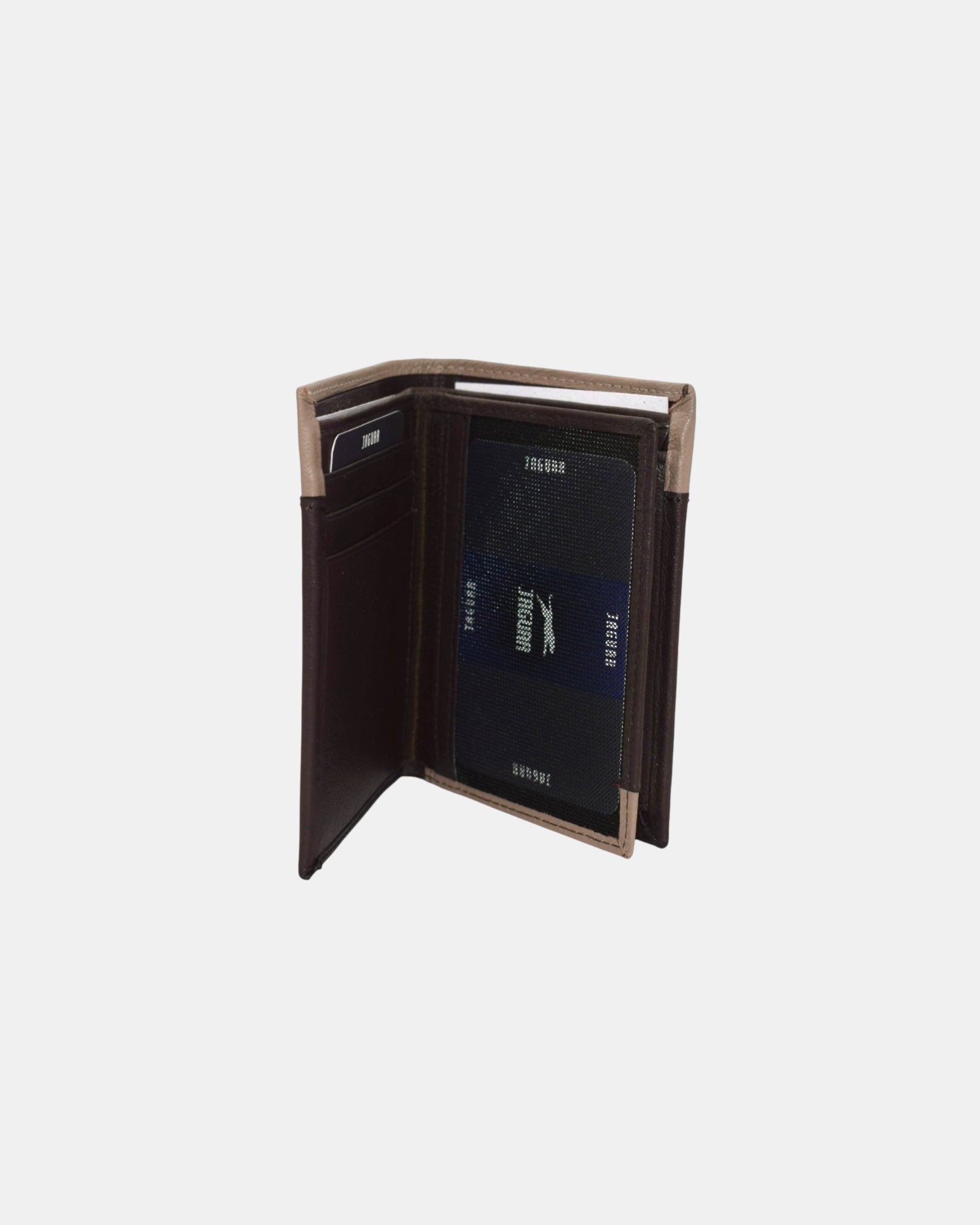 Jaguar Portafoglio Uomo Verticale in Vera Pelle 100%  mod. 743-48 con Portamonete