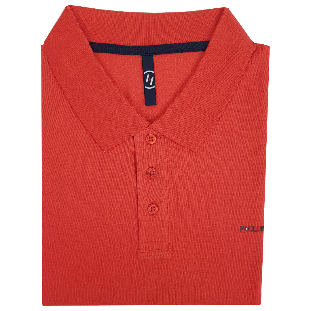 Polo uomo over brand P-Club manica corta puro cotone piquet 100%