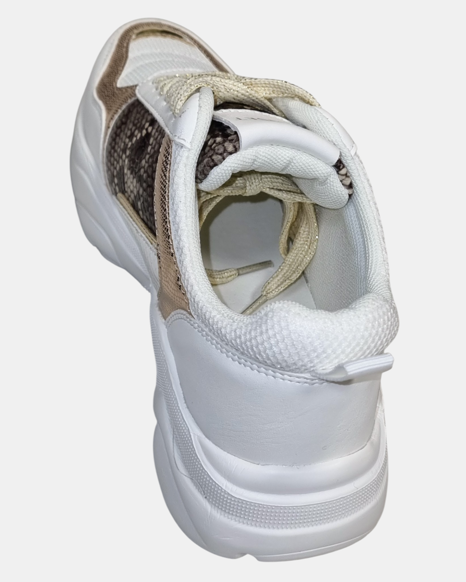 Twinset  Sneakers Donna Running 222TJT01E – Chunky Multimateriale con Logo Oval T