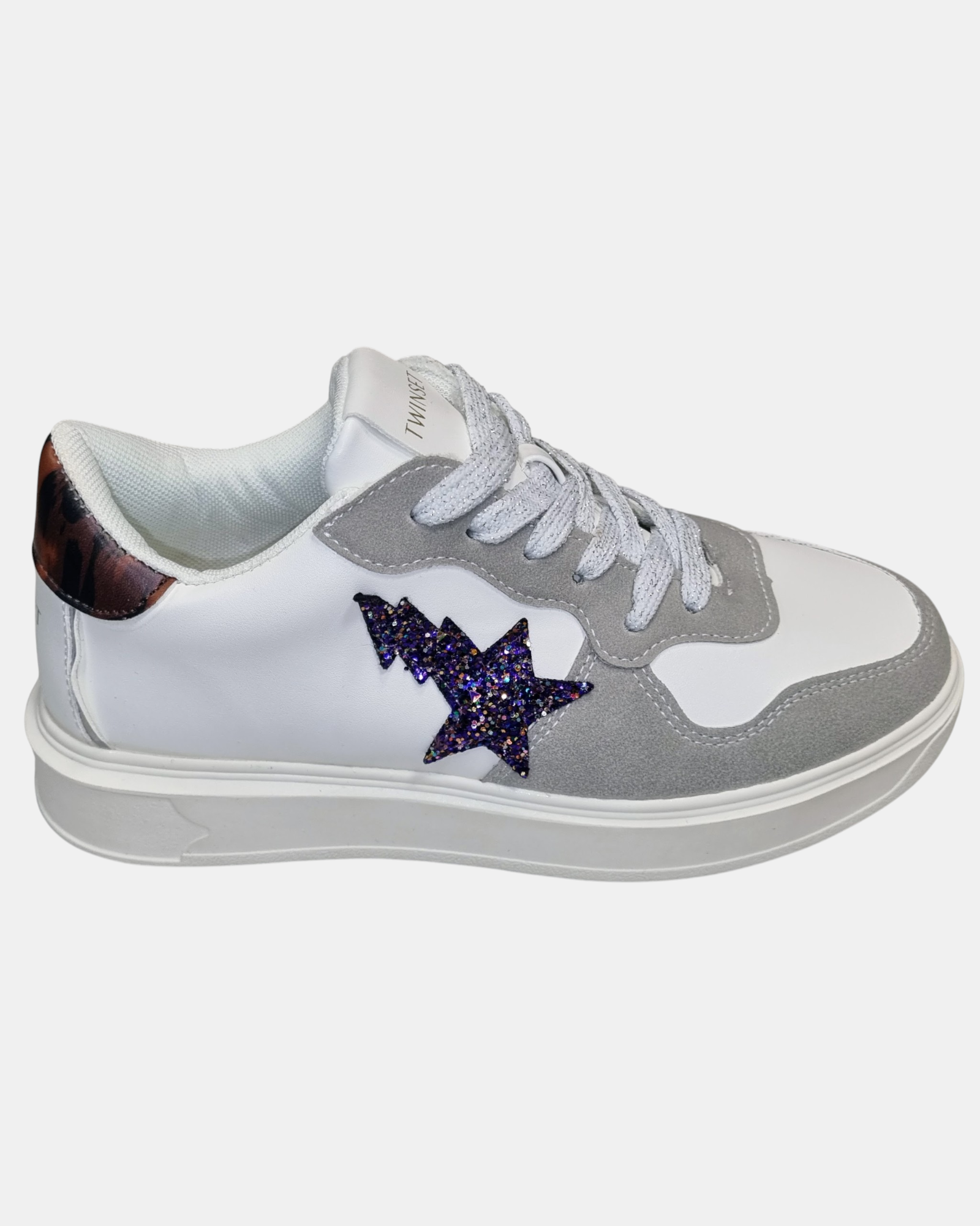 Twinset Sneakers Donna 222TJT014 Stella Glitter Platform