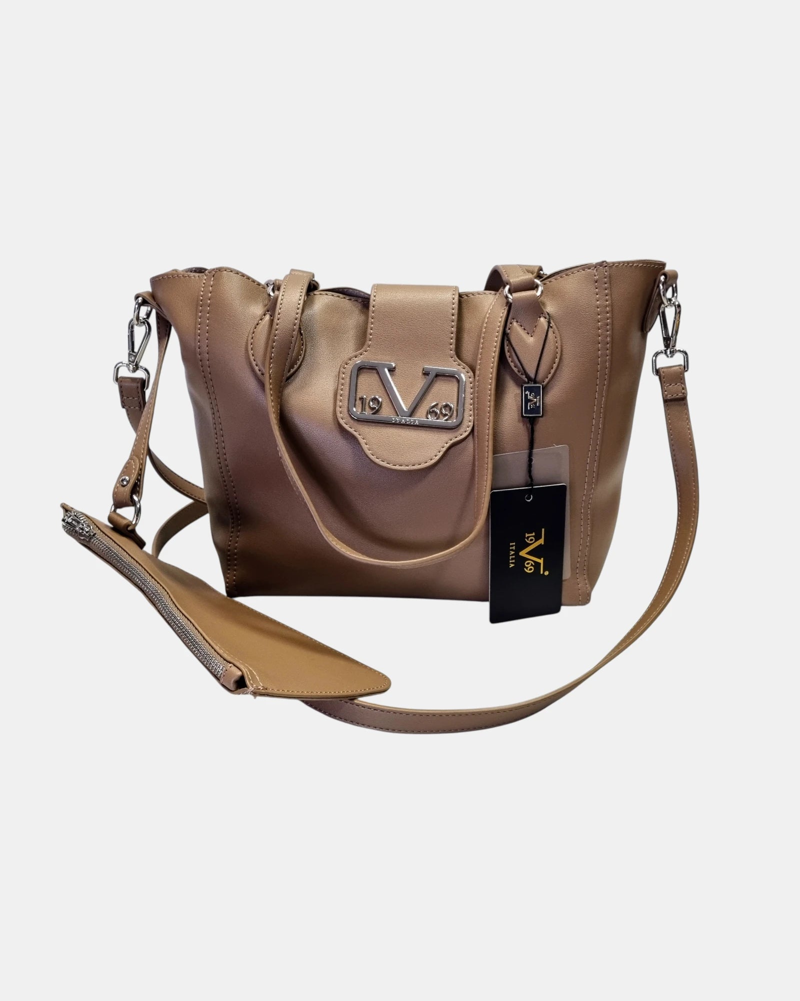 19V69 Italia by Versace Borsa Donna a Mano e Tracolla Modello Juantitia