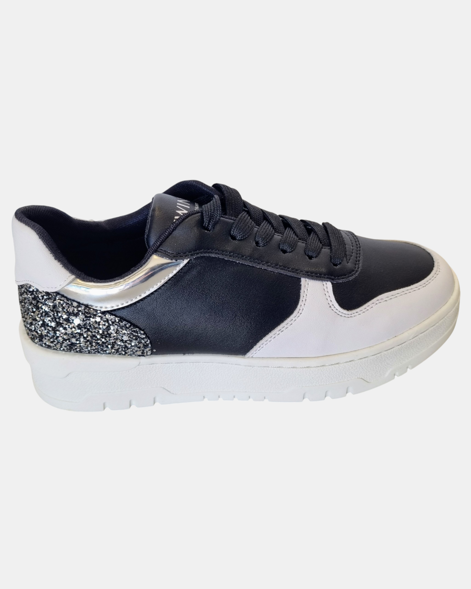 Twinset Sneakers Donna 222TJT01A  con Glitter e Dettagli Metallici