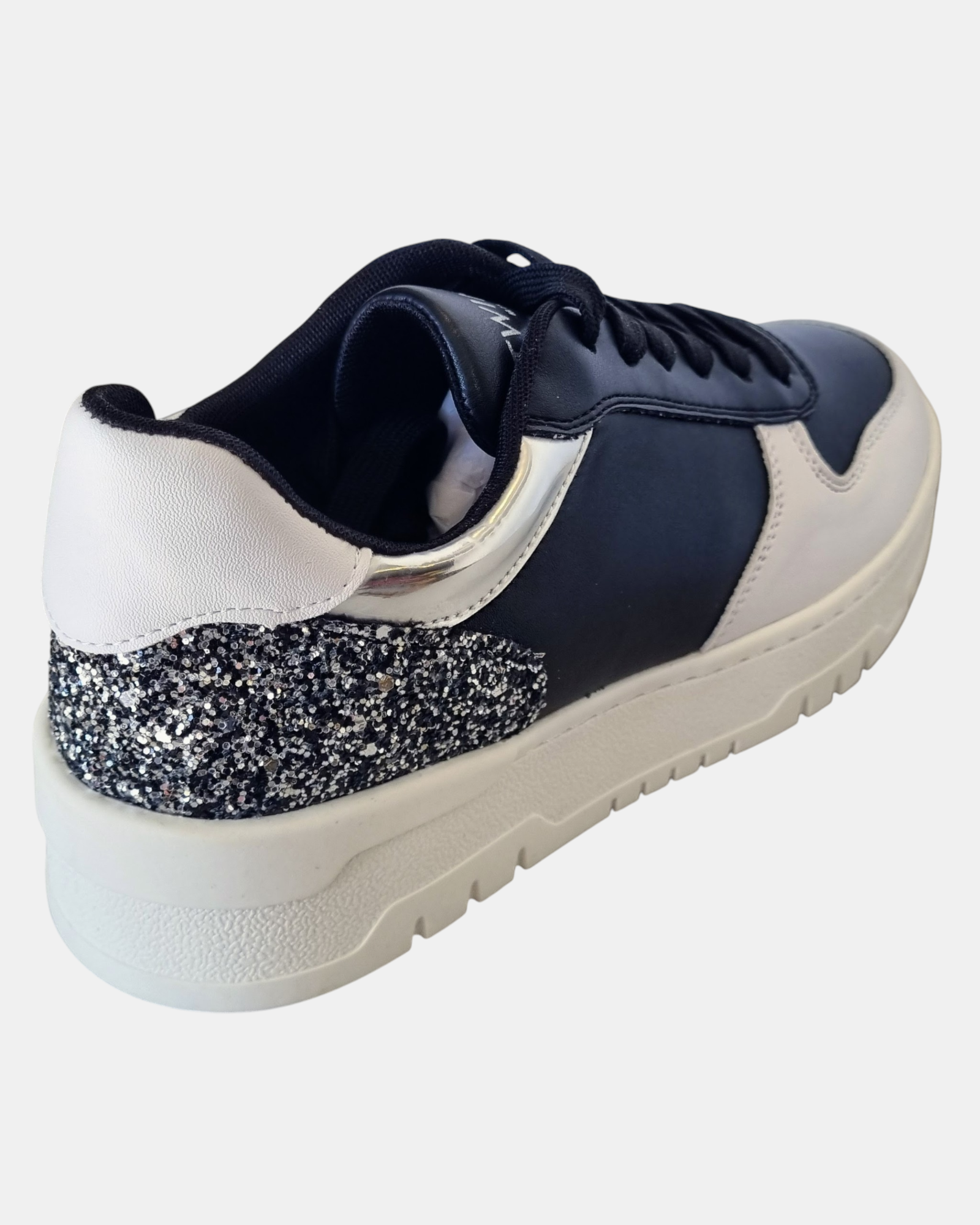 Twinset Sneakers Donna 222TJT01A  con Glitter e Dettagli Metallici