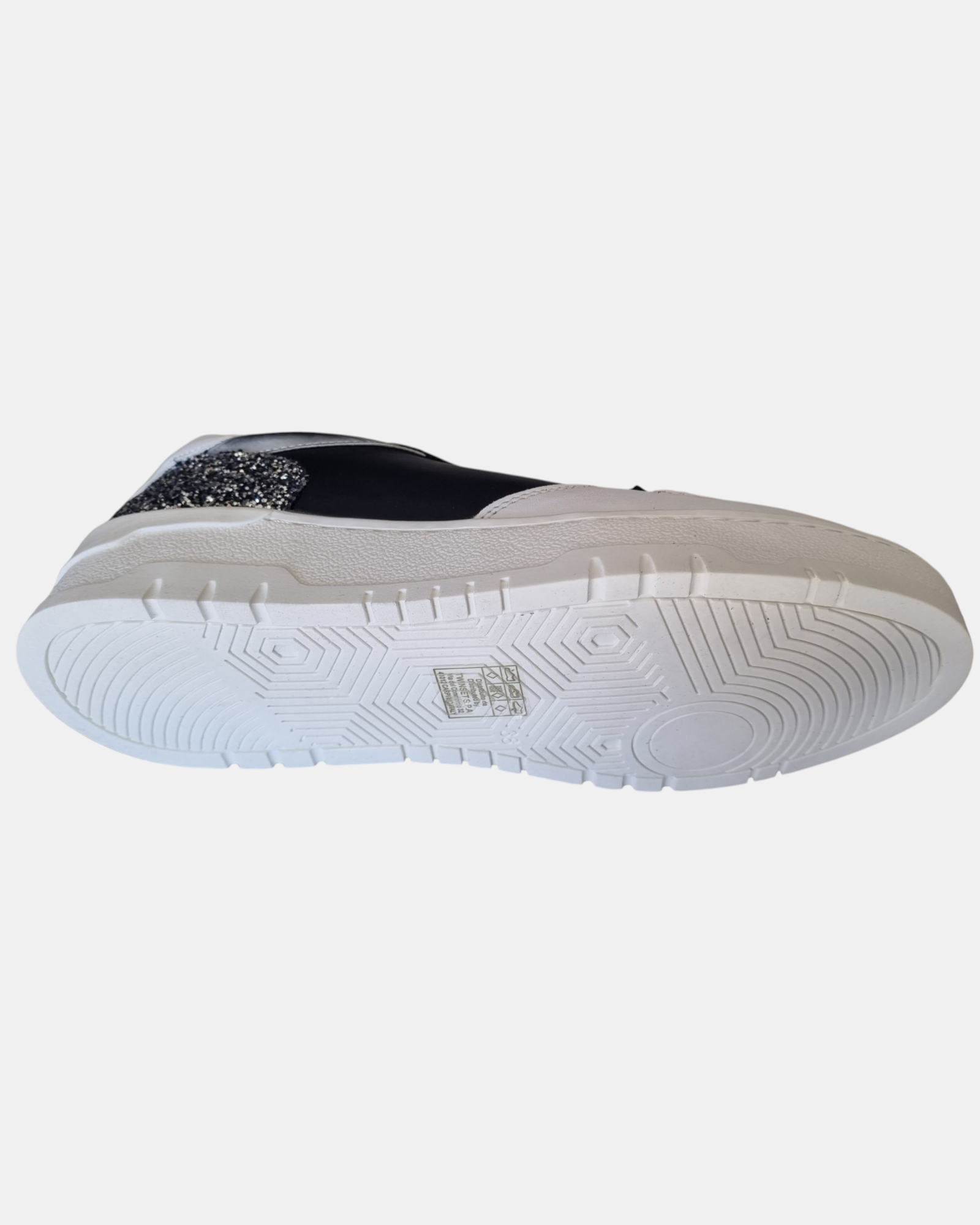 Twinset Sneakers Donna 222TJT01A  con Glitter e Dettagli Metallici