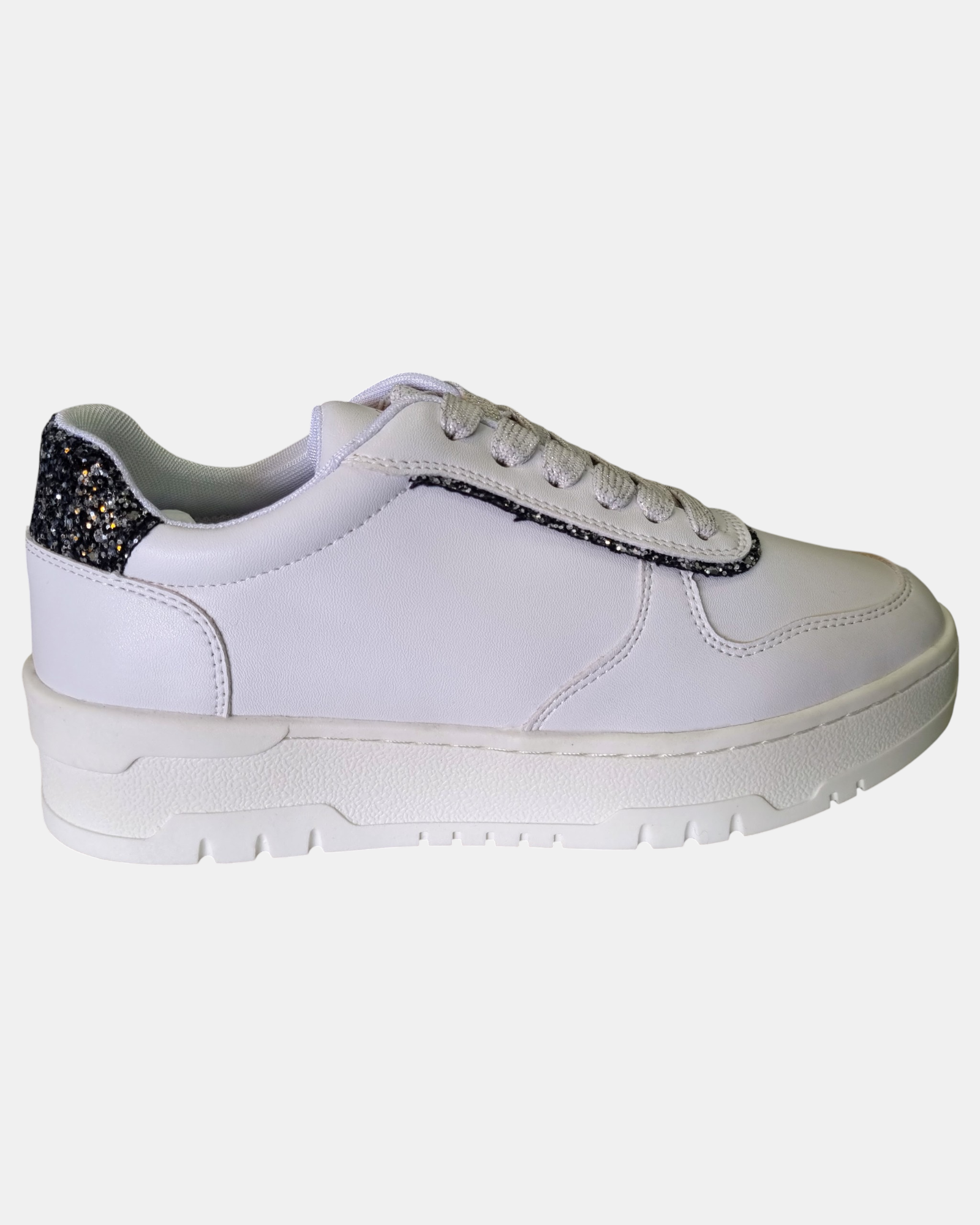 Twinset Sneakers Donna art. 222TJT018 con Glitter e Suola Platform