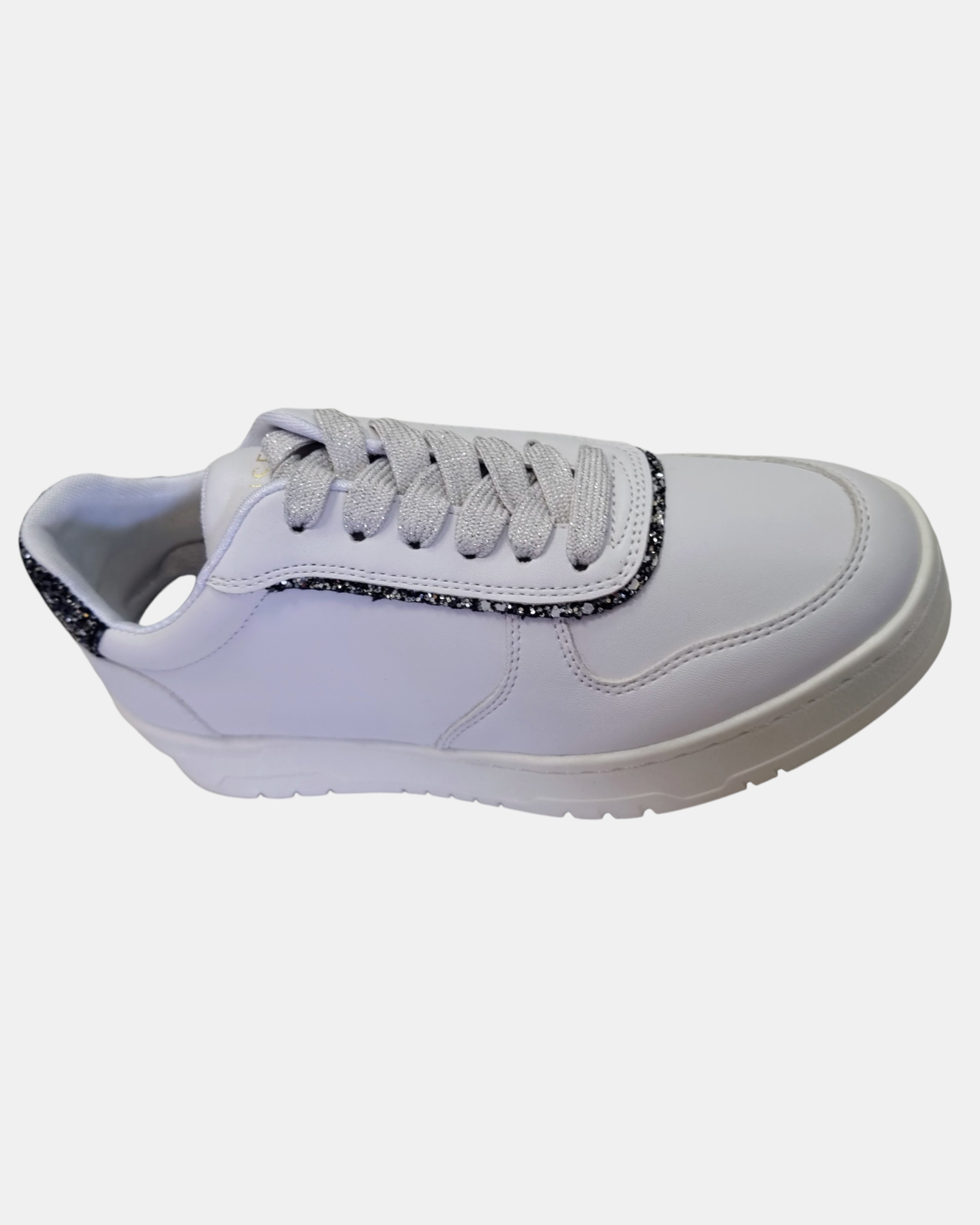Twinset Sneakers Donna art. 222TJT018 con Glitter e Suola Platform