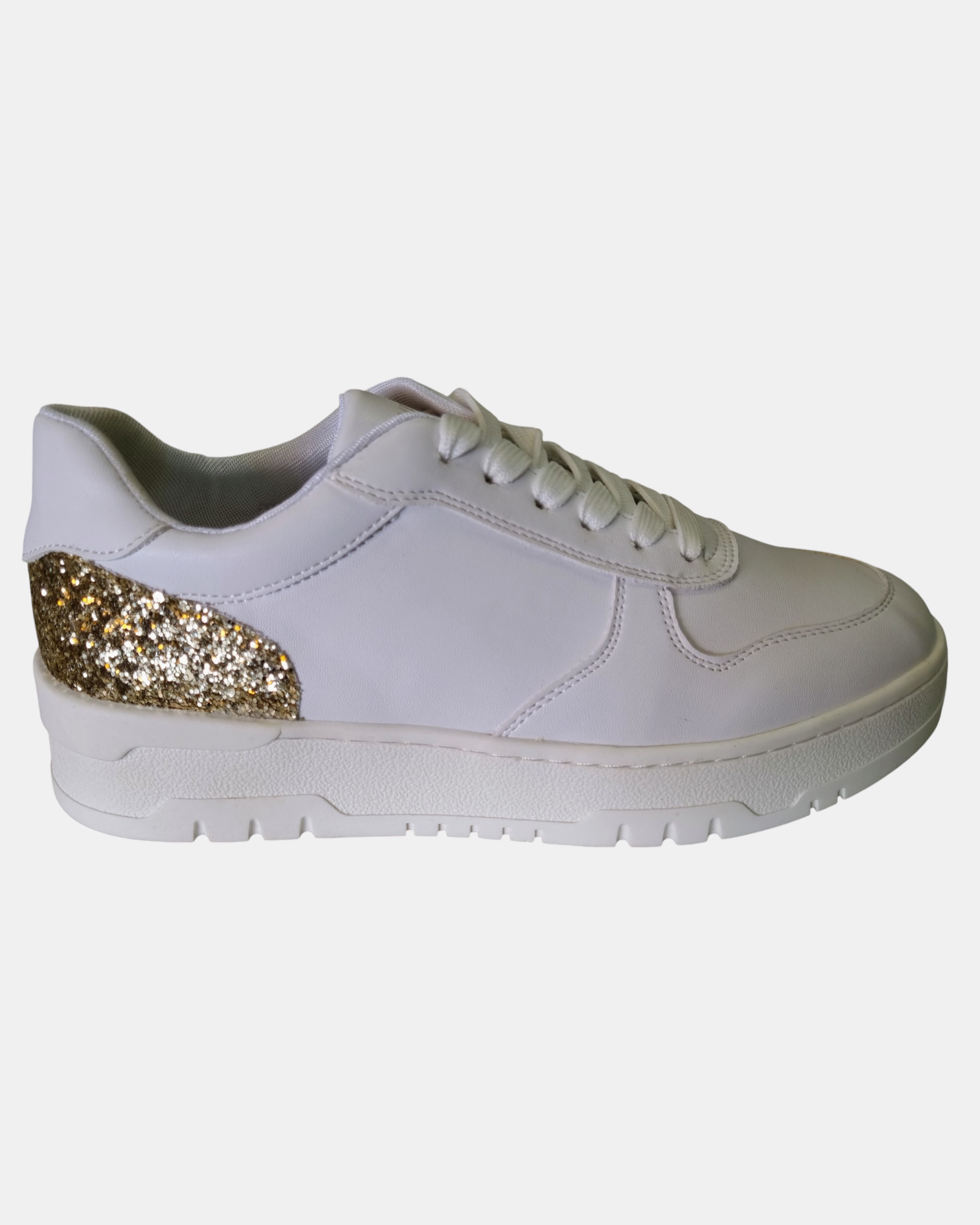 Twinset Sneakers Donna 222TJT01A  con Glitter e Dettagli Metallici