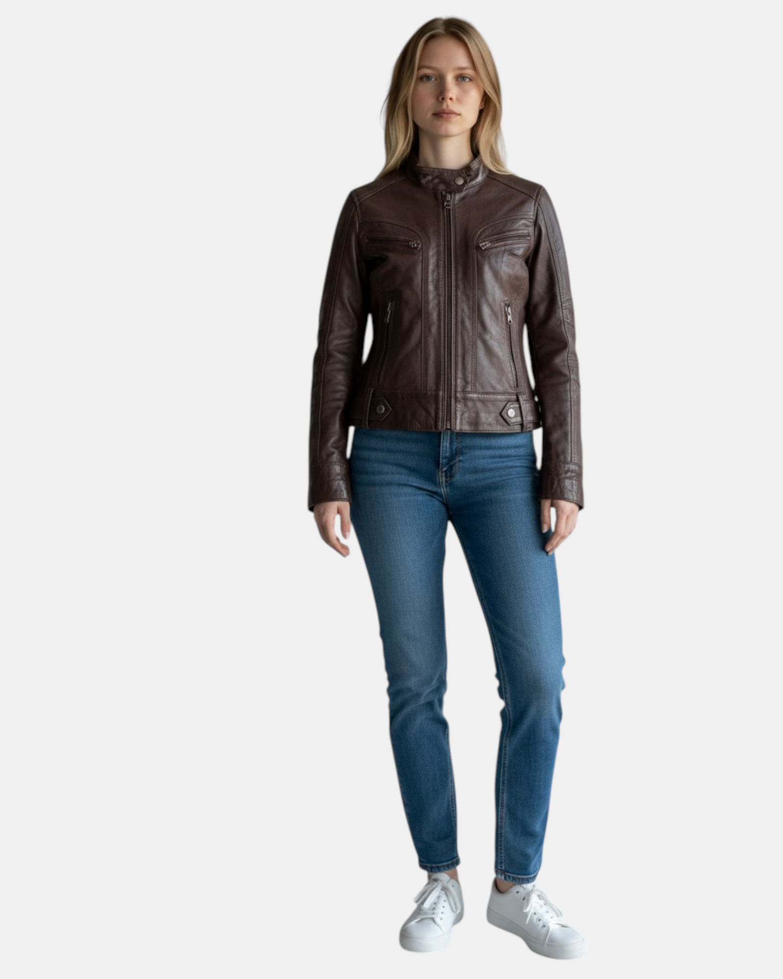 Poggi Pelletteria Giacca Donna in Vera Pelle mod. Marina