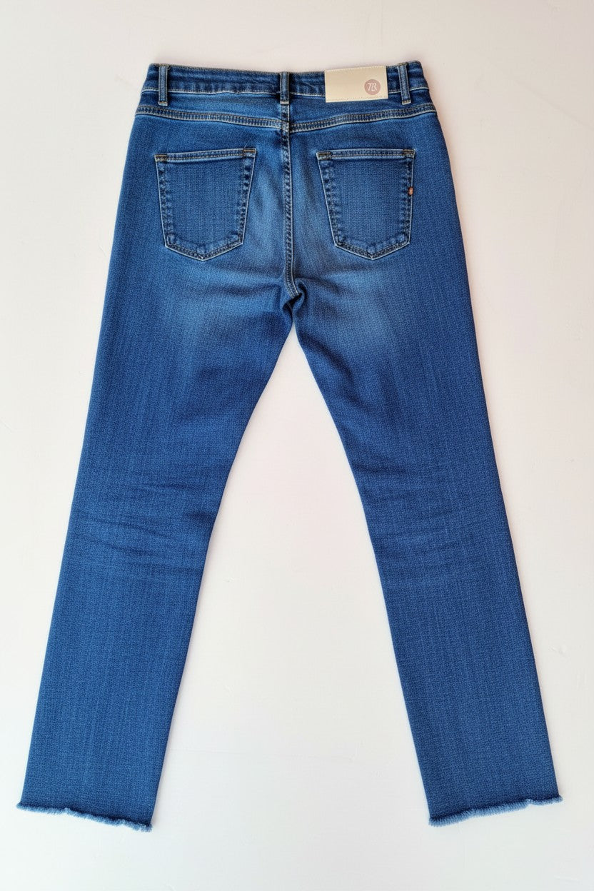 Seventwoseven jeans donna modello Kate straight Made in Italy