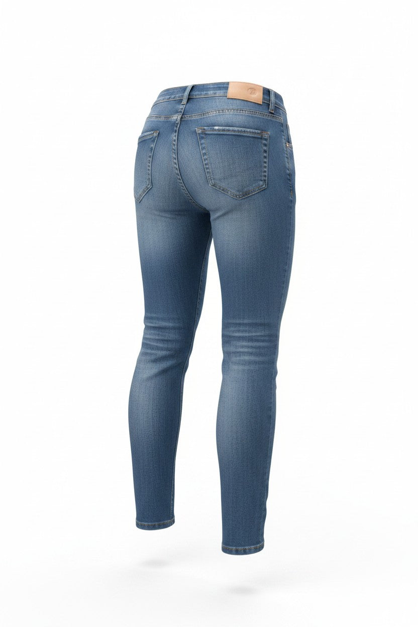 Seventwoseven jeans donna mod. MIA - S2S010/WL Skynny Made in Italy