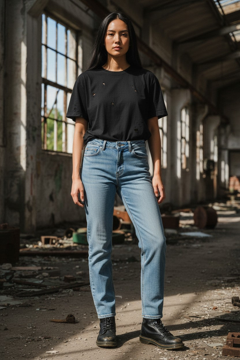 Seventwoseven Jeans donna modello MIA - S2S010/WP Skinny  Made in Italy