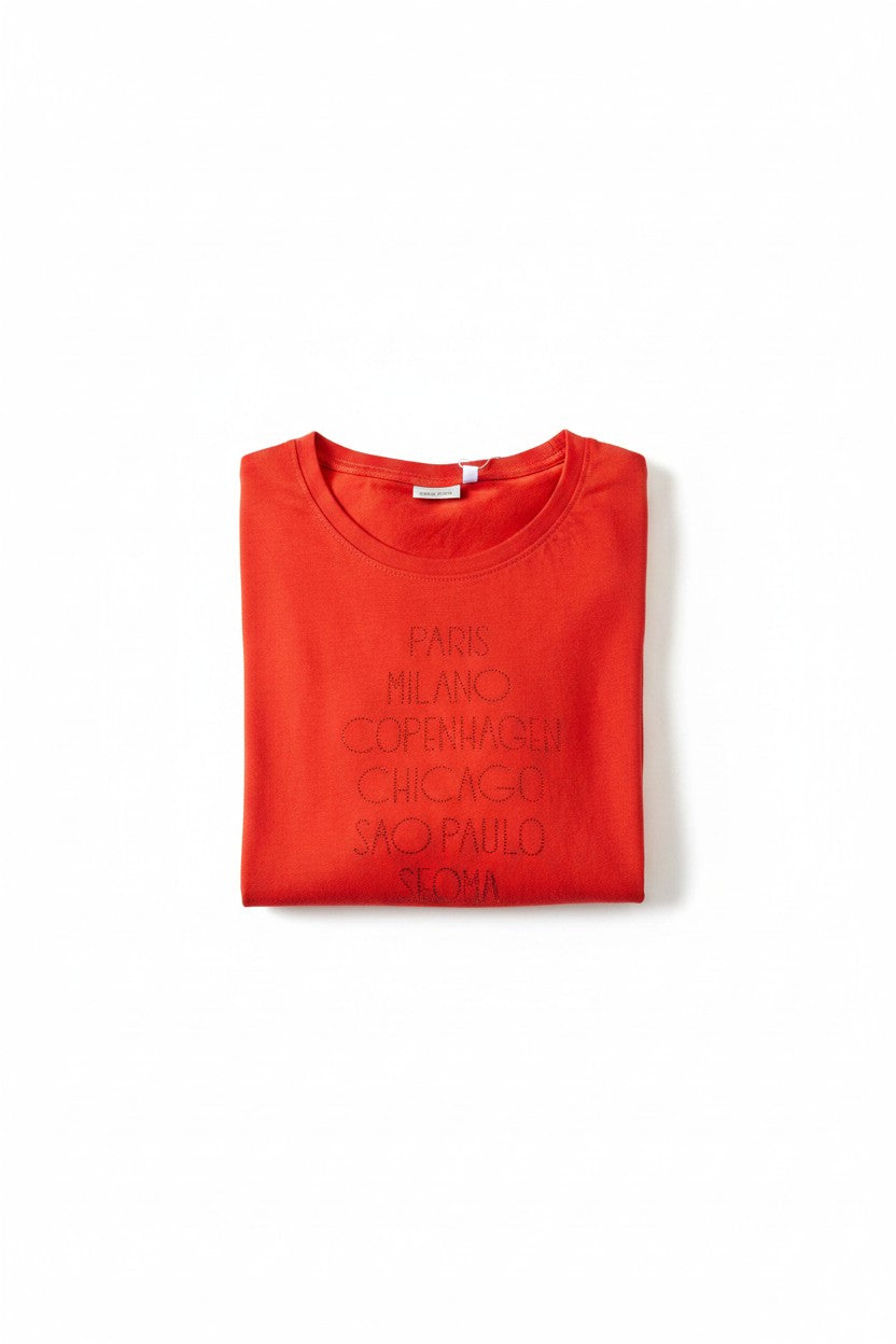 Lara Riva T-Shirt donna comfort fit 100% Cotone art. 1171
