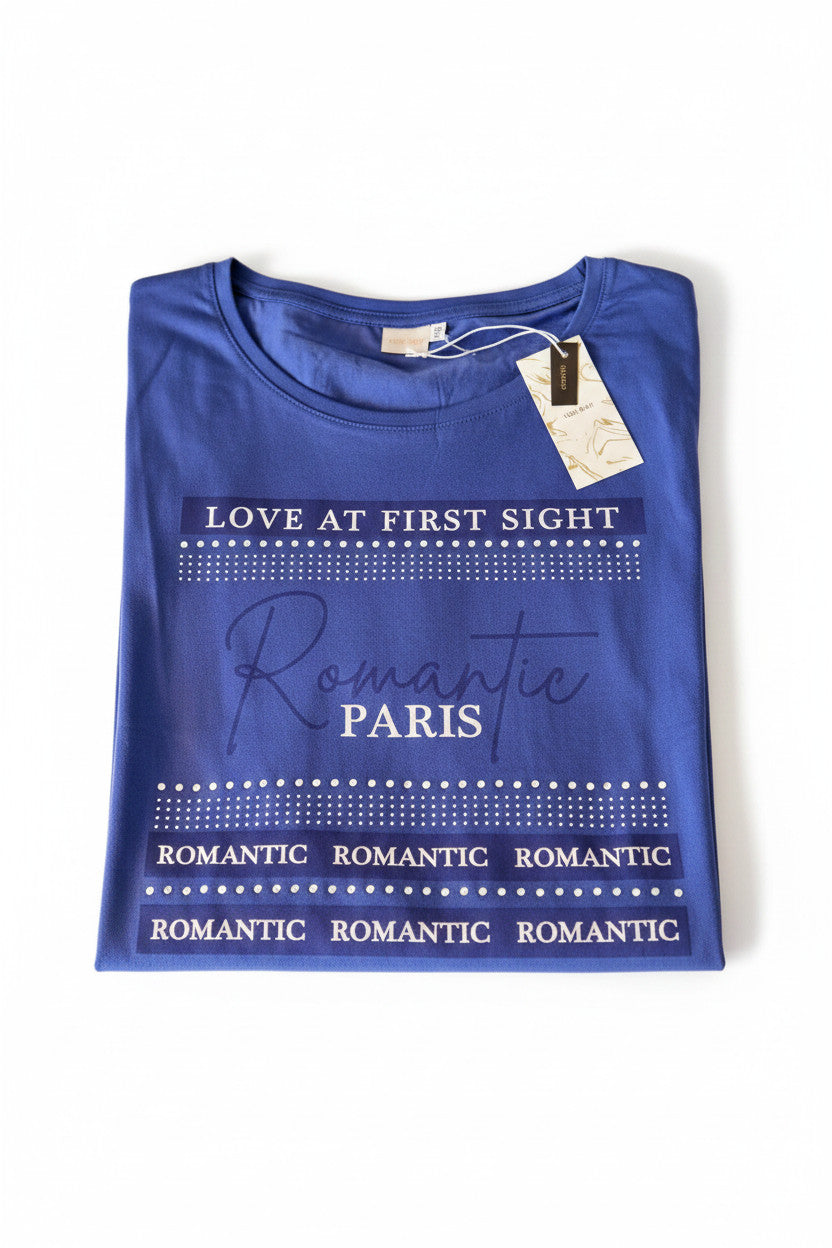 Lara Riva T-Shirt donna comfort fit 100% Cotone art. 1119 C