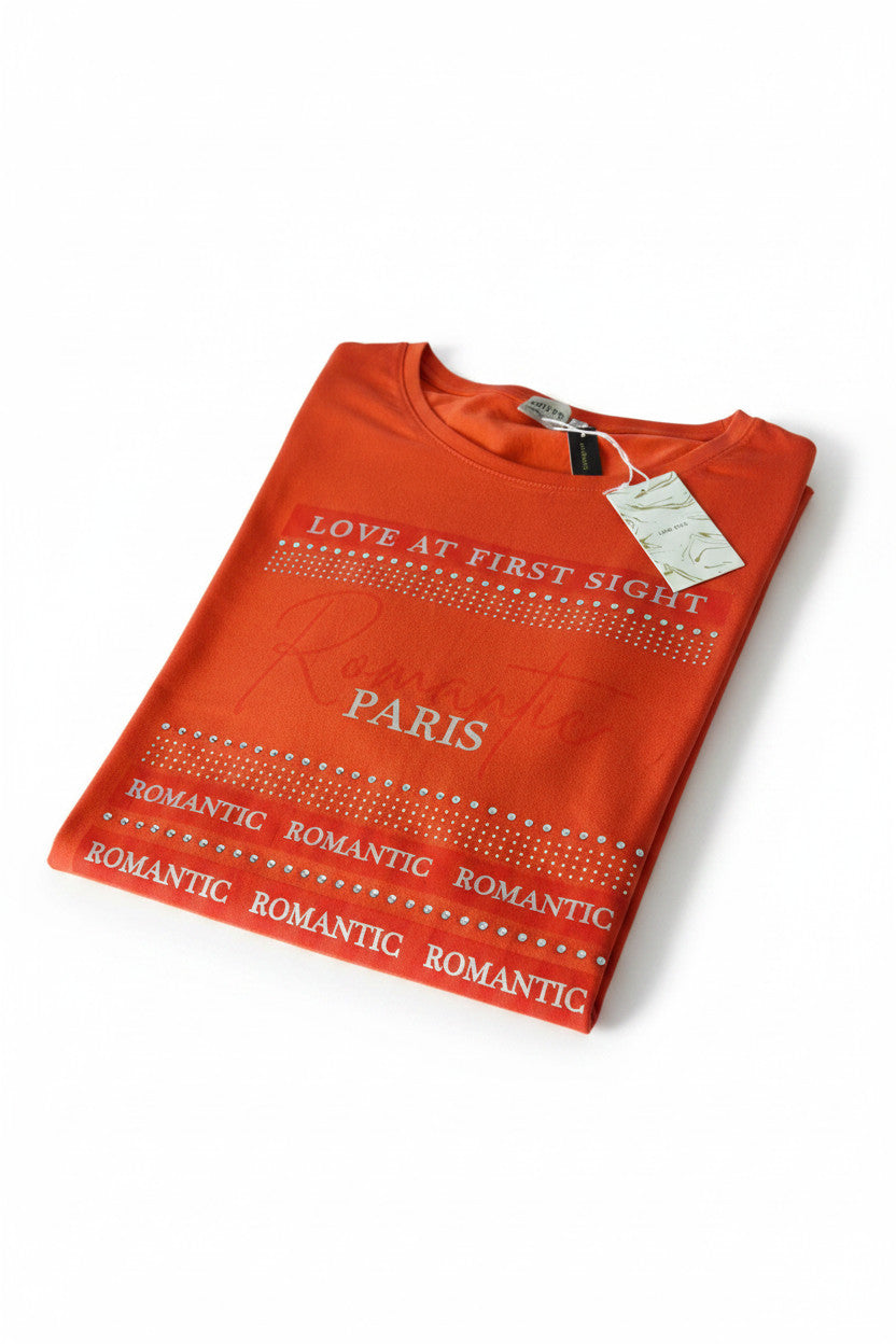 Lara Riva T-Shirt donna comfort fit 100% Cotone art. 1119 C