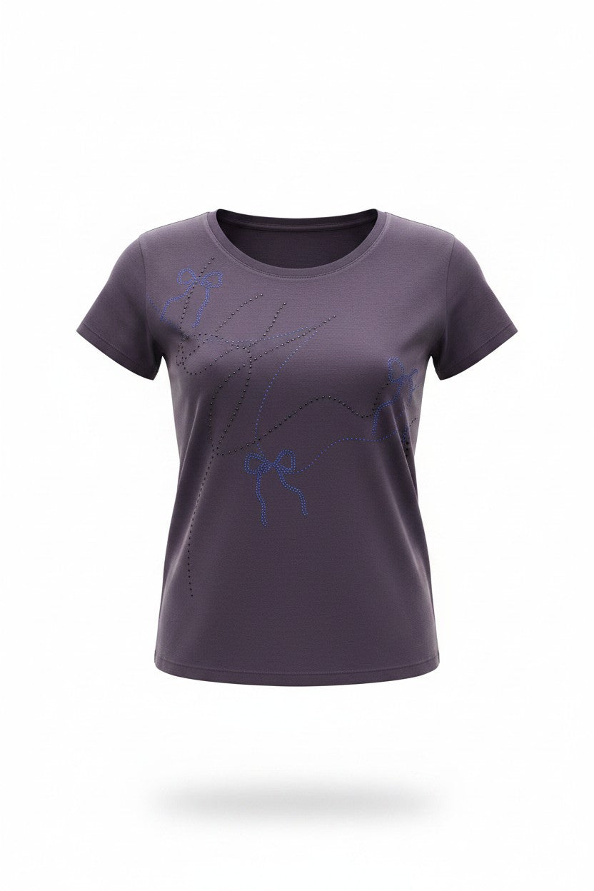 Lara Riva T-Shirt donna comfort fit 100% Cotone art. 1122 C