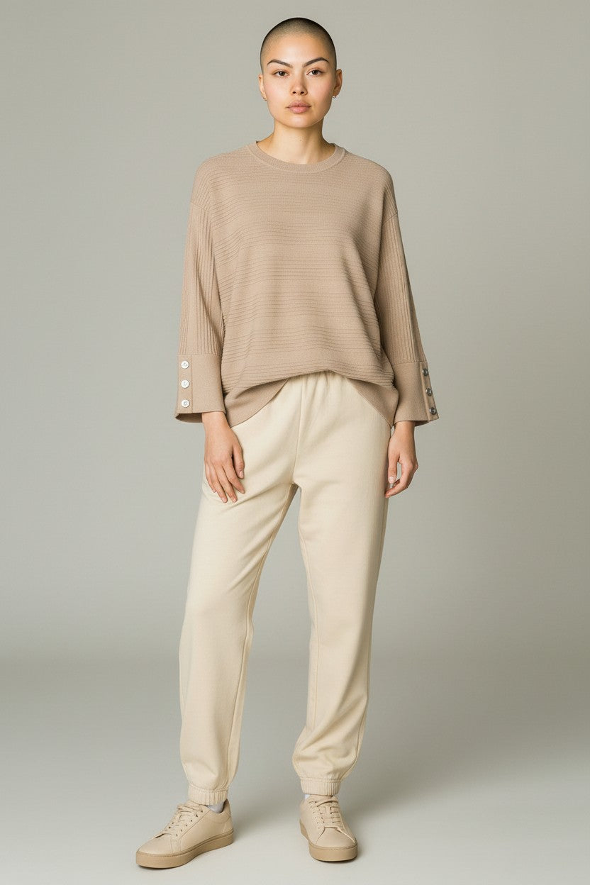 Calvin Klein maglia donna texture rigata