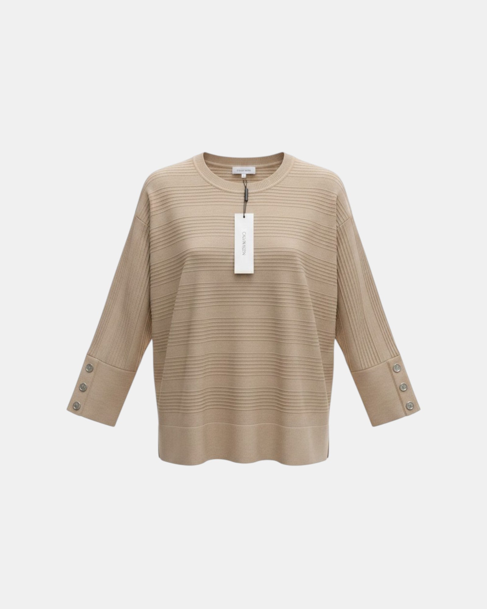 Calvin Klein maglia donna texture rigata
