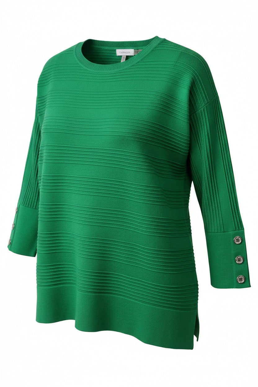Calvin Klein maglia donna texture rigata