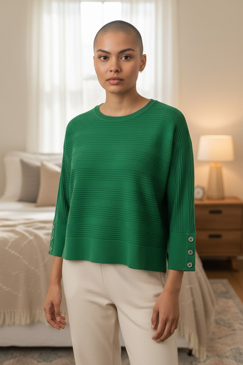 Calvin Klein maglia donna texture rigata