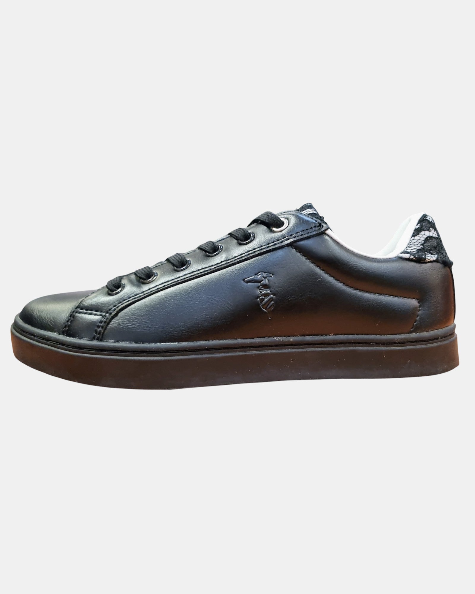 Trussardi sneakers donna con dettagli in pizzo