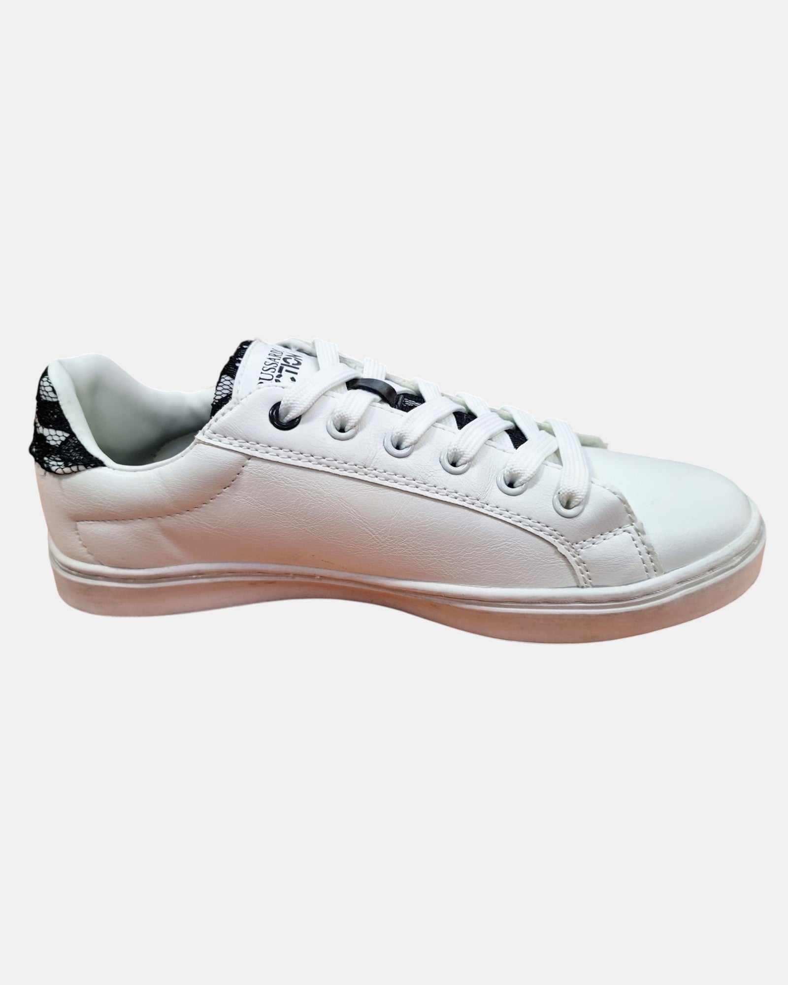 Trussardi sneakers donna con dettagli in pizzo