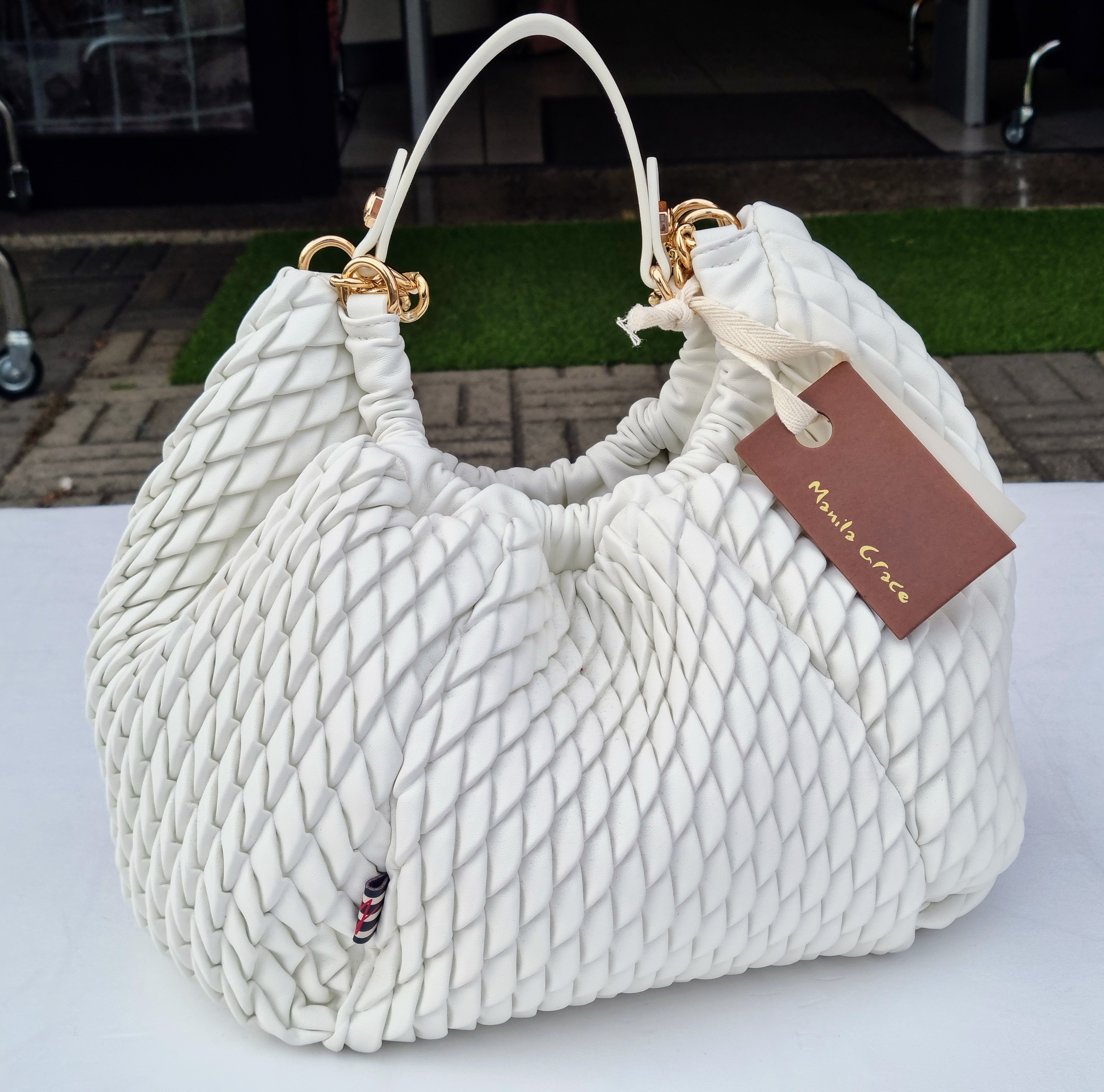 Manila Grace borsa donna Tulip Hobo small B237EU