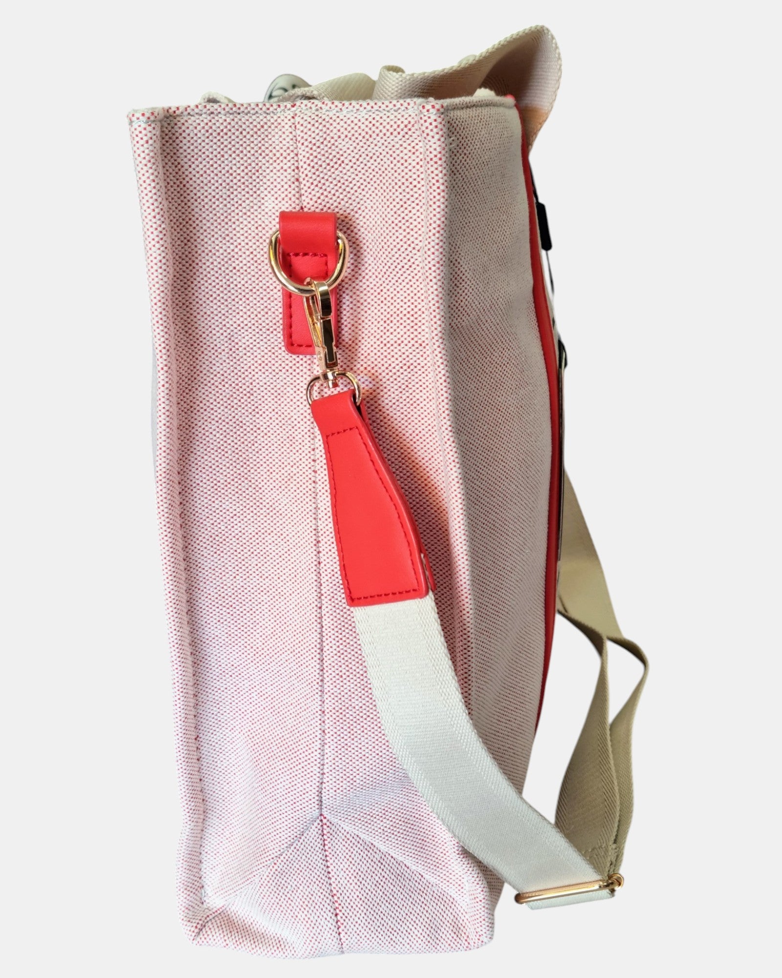 19V69 Italia by Versace Shopper grande Gaia in tessuto canvas monogram