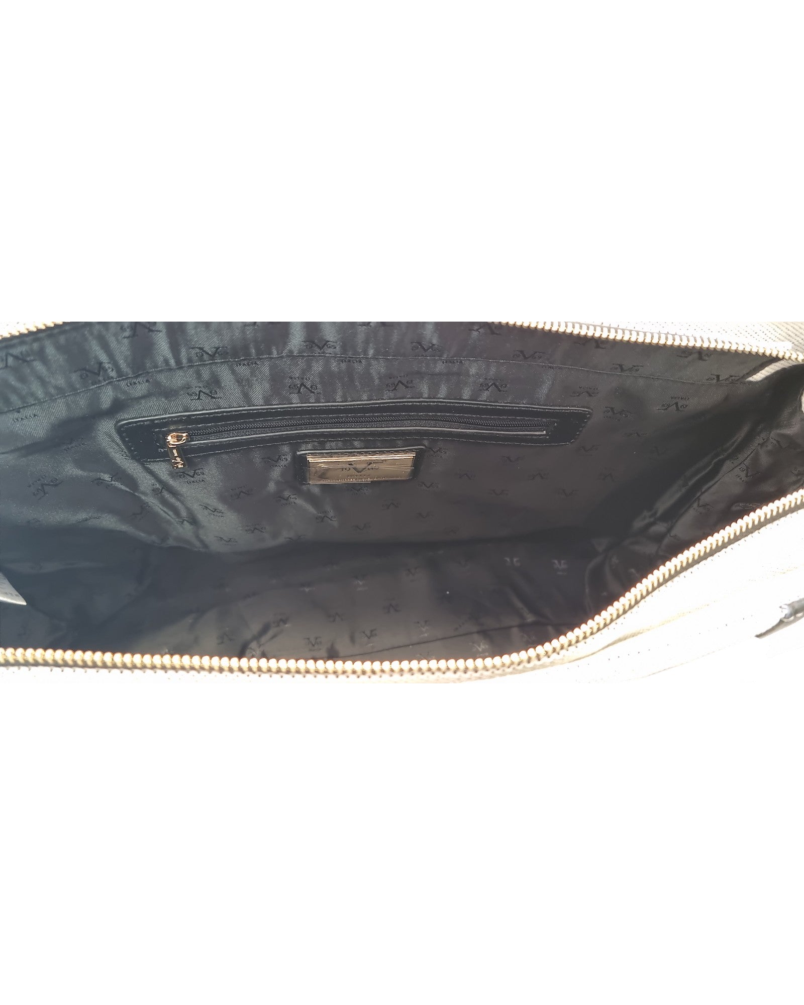19V69 Italia by Versace Shopper grande Gaia in tessuto canvas monogram