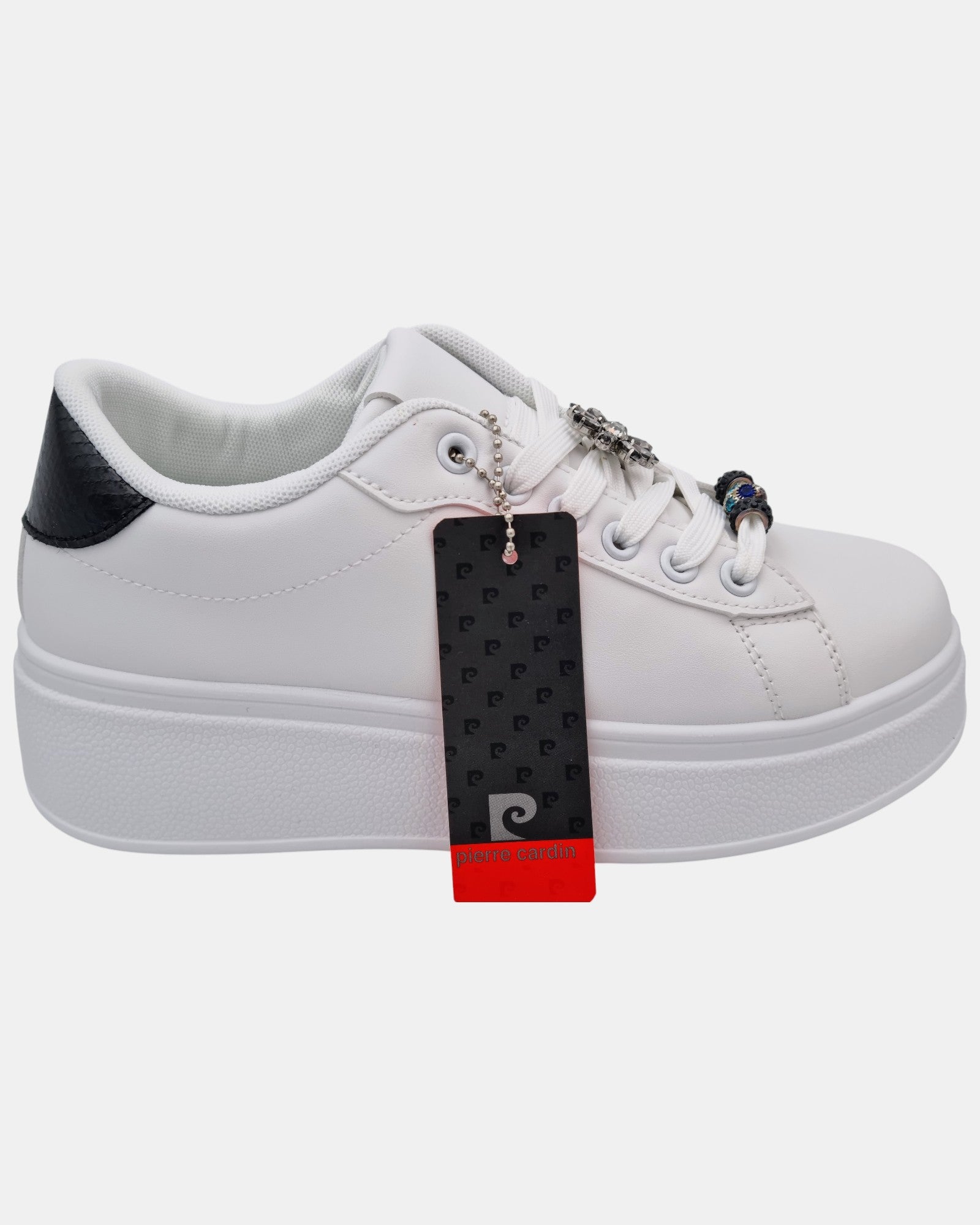 Pierre Cardin sneakers donna con dettagli gioiello art. 6563
