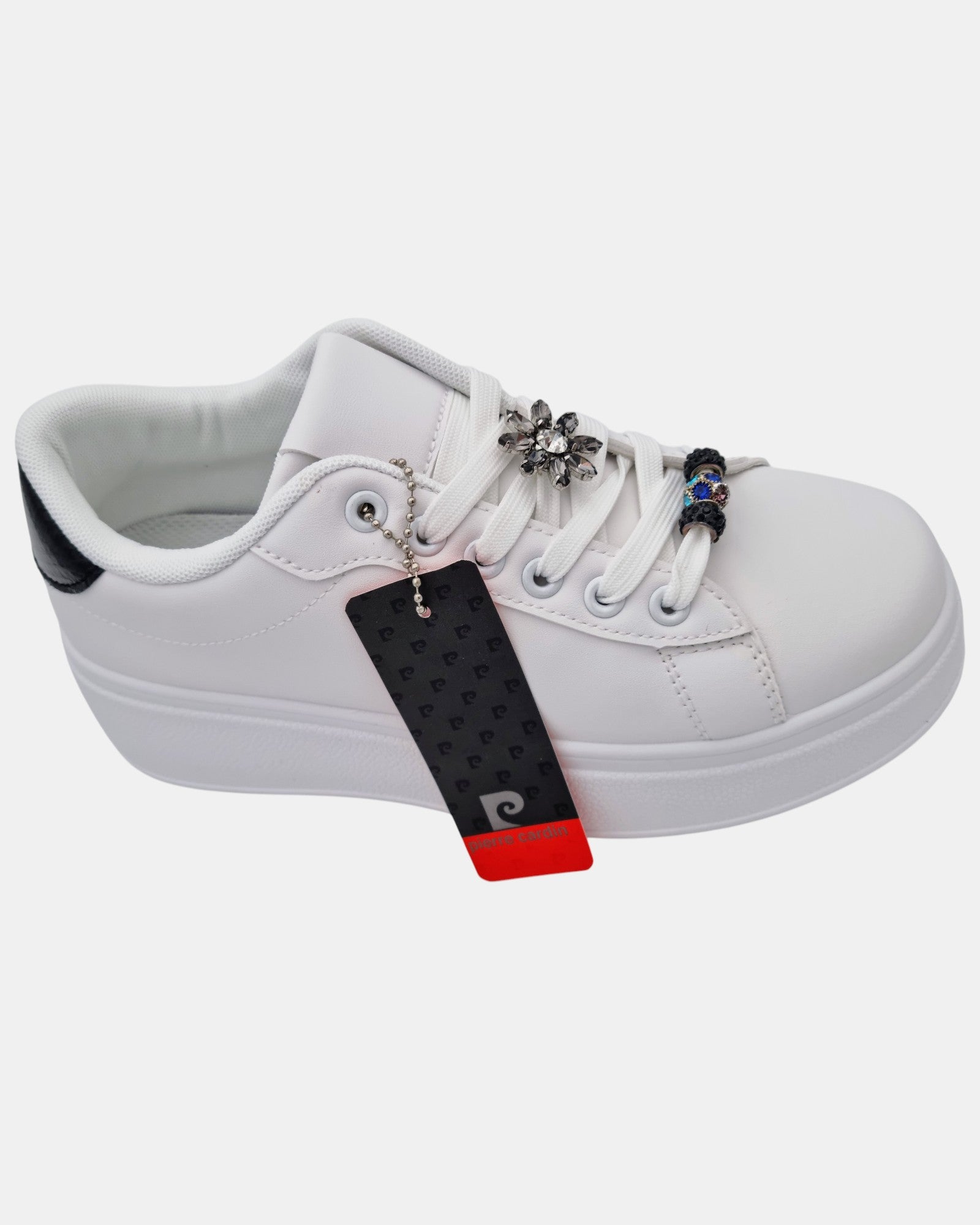 Pierre Cardin sneakers donna con dettagli gioiello art. 6563