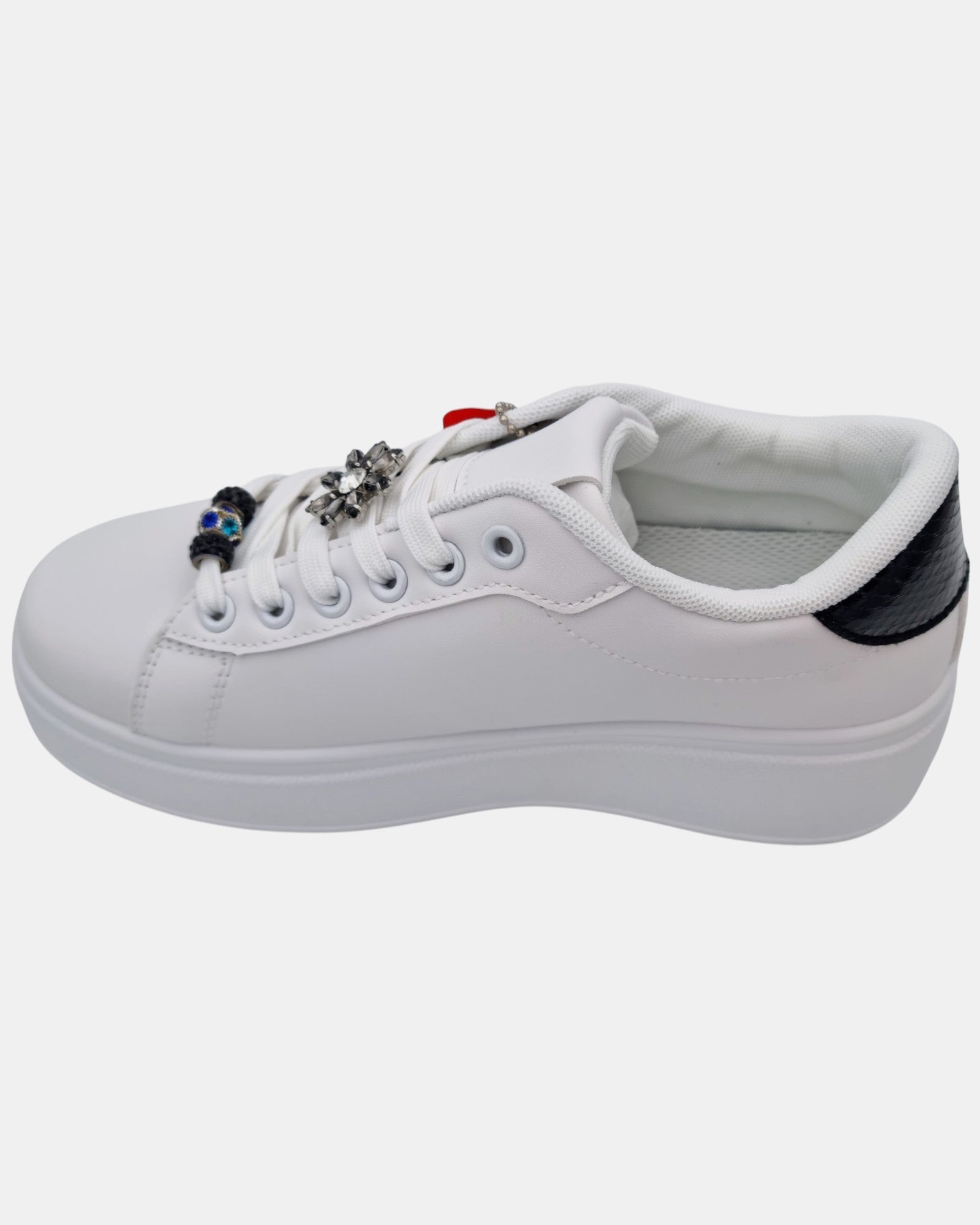 Pierre Cardin sneakers donna con dettagli gioiello art. 6563