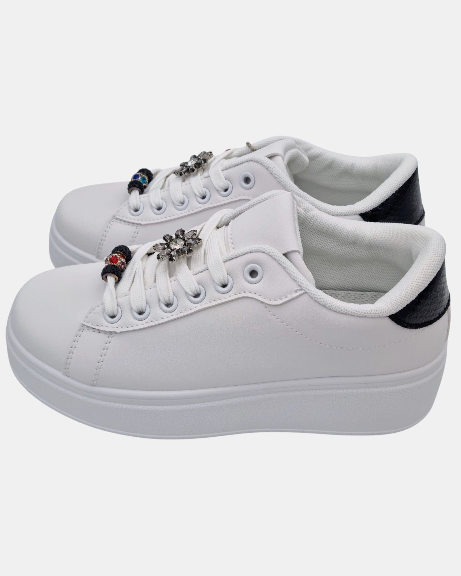 Pierre Cardin sneakers donna con dettagli gioiello art. 6563