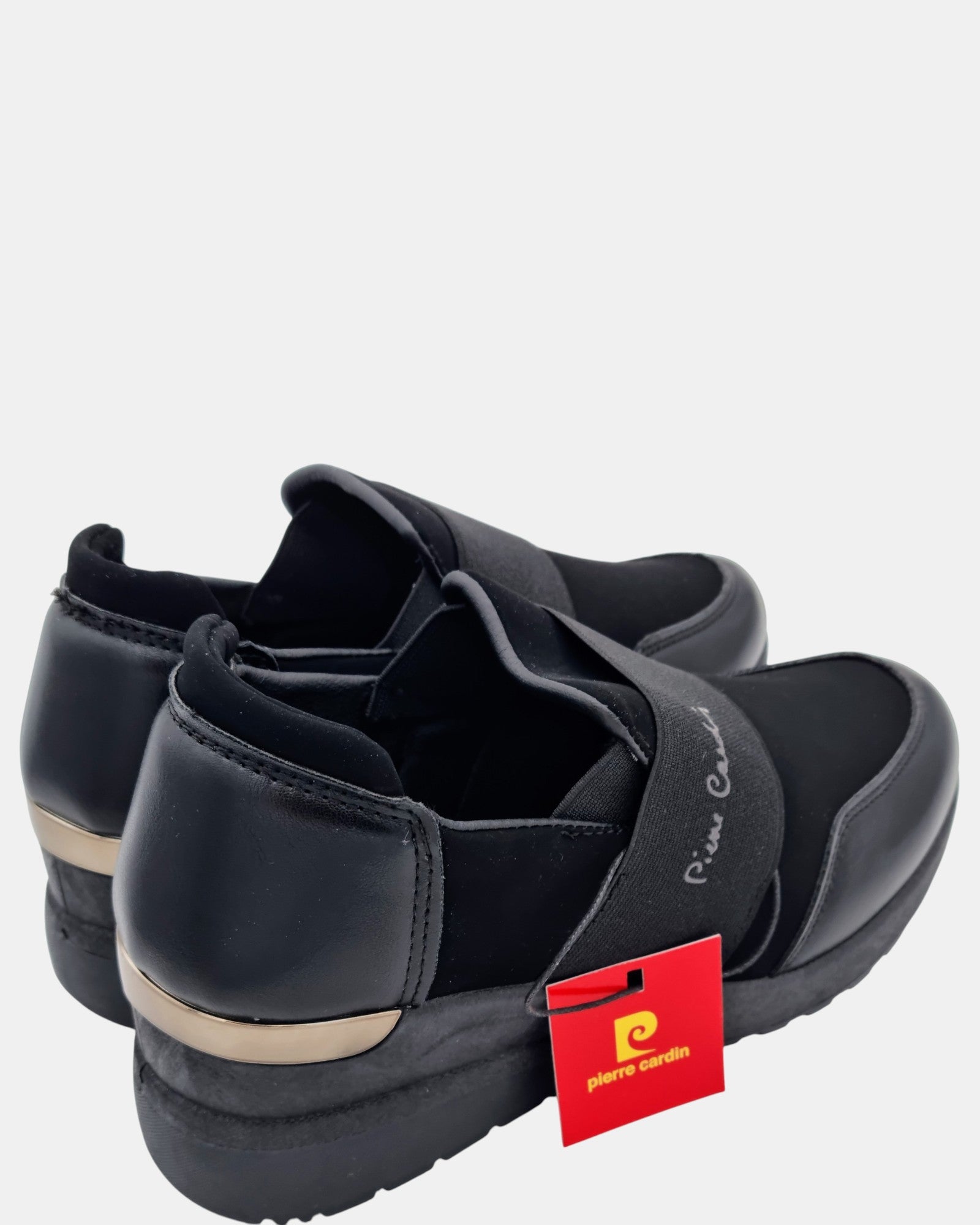 Pierre Cardin sneakers donna slip-on con zeppa art. 04700