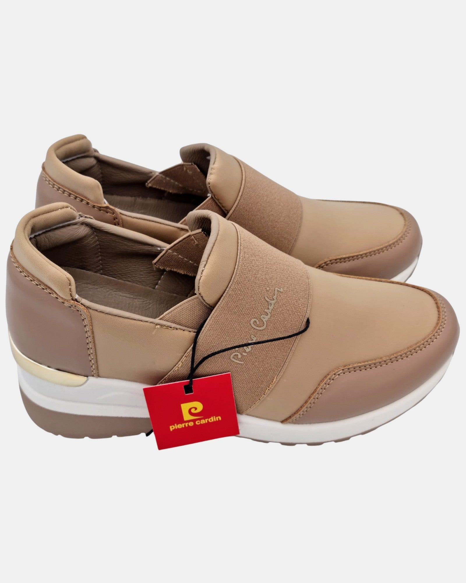 Pierre Cardin sneakers donna slip-on con zeppa art. 04700