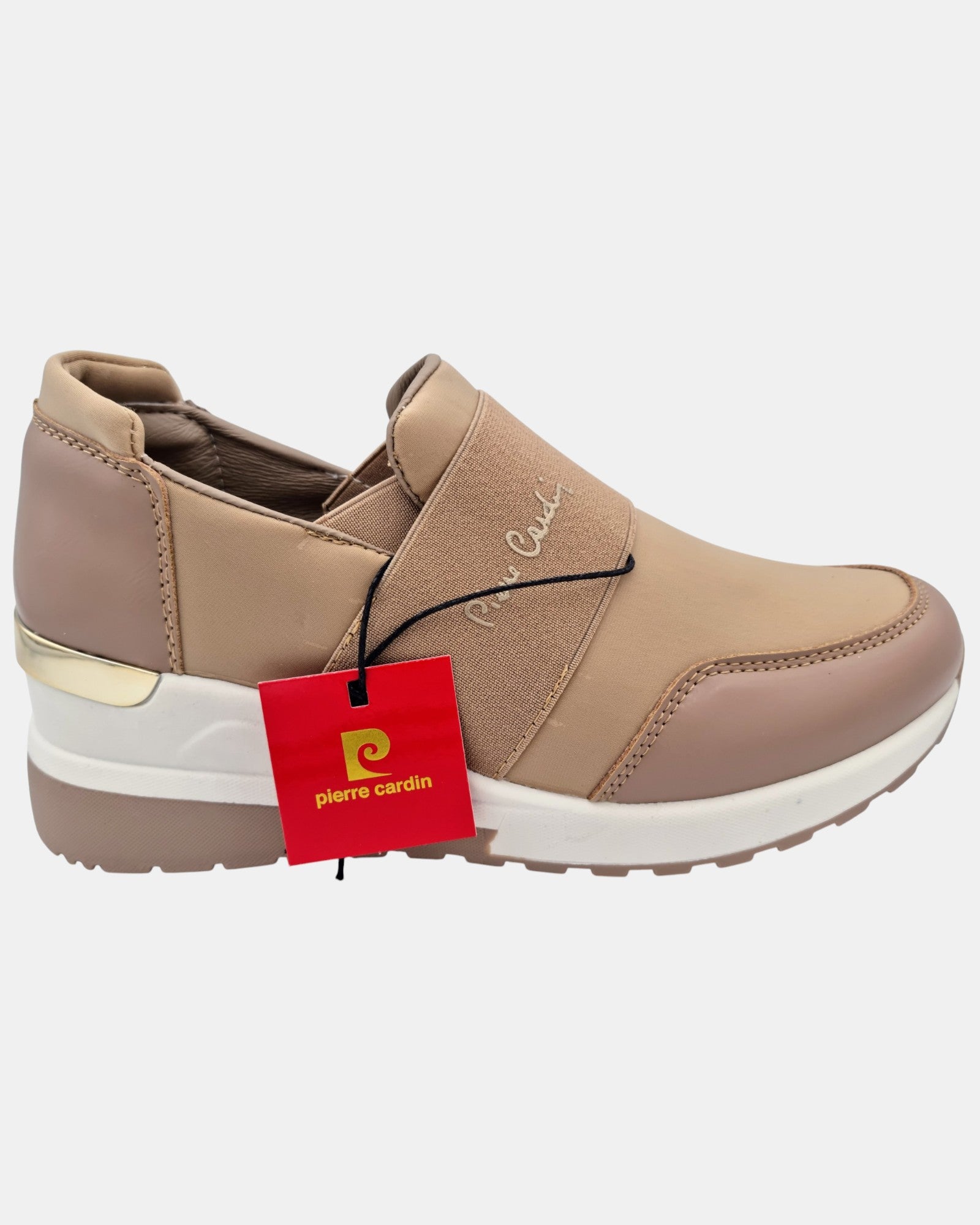 Pierre Cardin sneakers donna slip-on con zeppa art. 04700