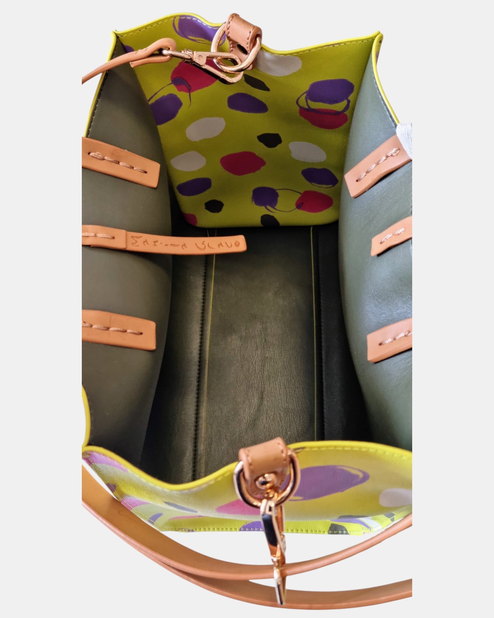 Manila Grace borsa donna felicia medium maxi pois