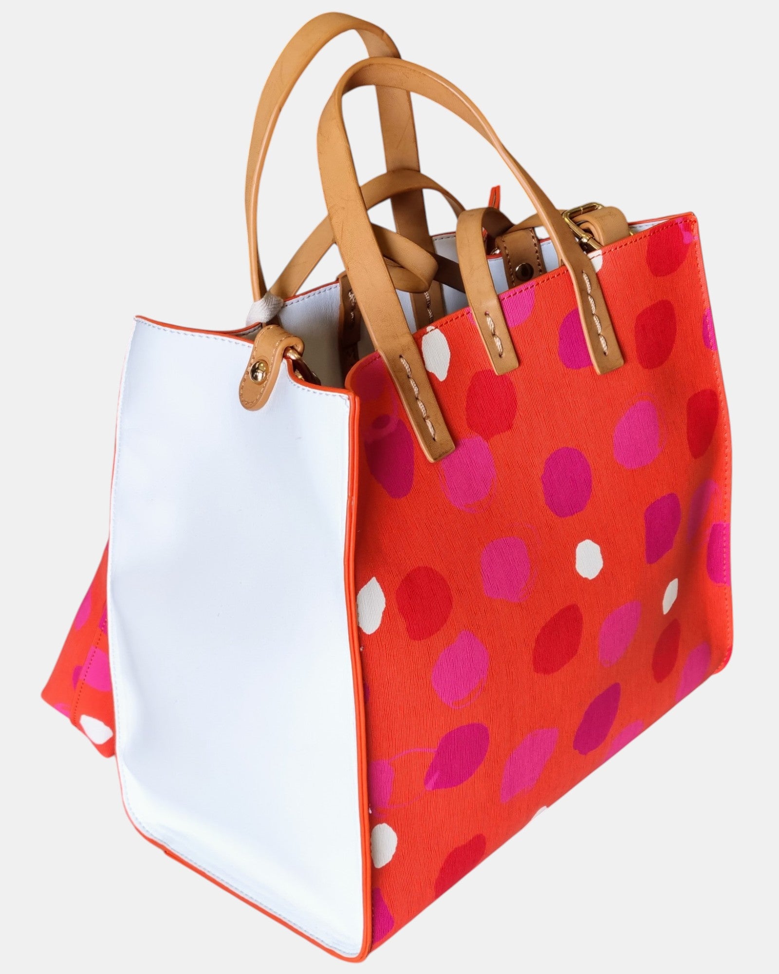 Manila Grace borsa donna felicia medium maxi pois
