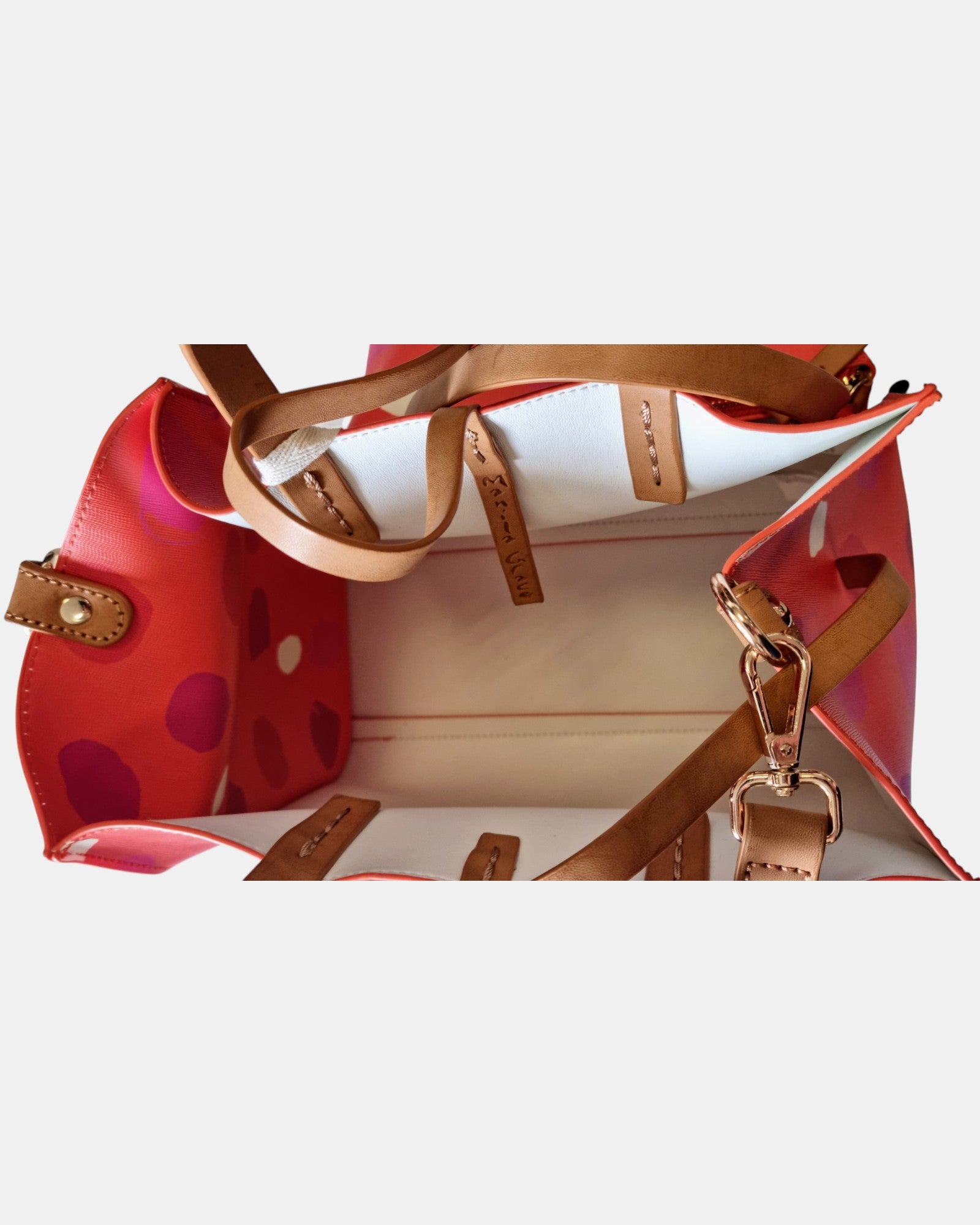 Manila Grace borsa donna felicia medium maxi pois