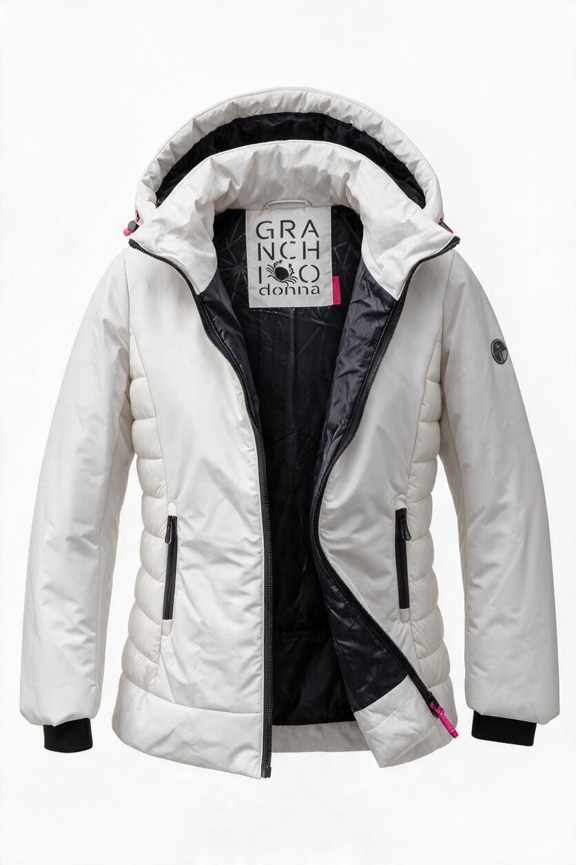 Il Granchio Giubbotto Donna Marcella Softshell con Cappuccio Staccabile